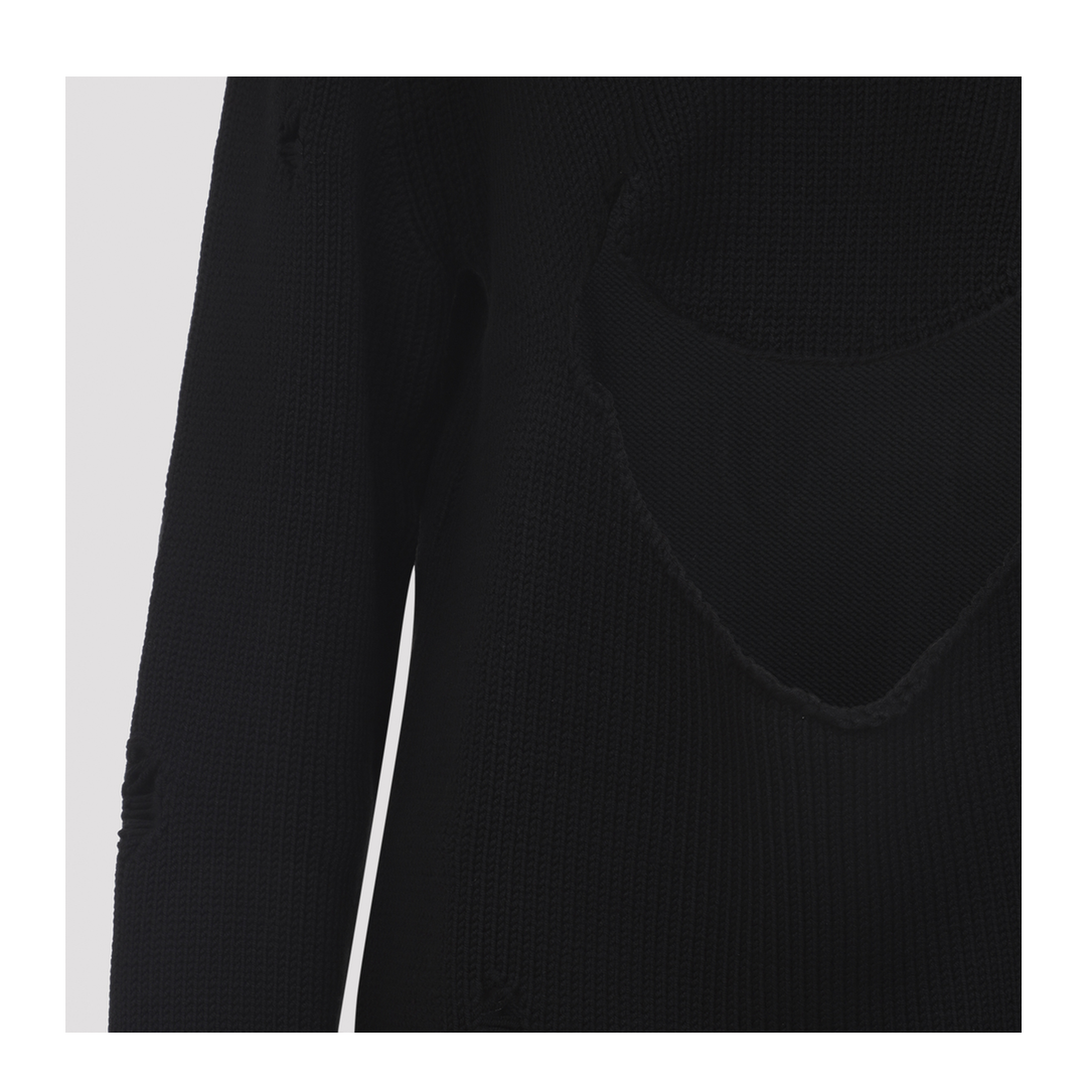MAYFEYR - Moschino - Smile Cropped Sweater - 252D09225405