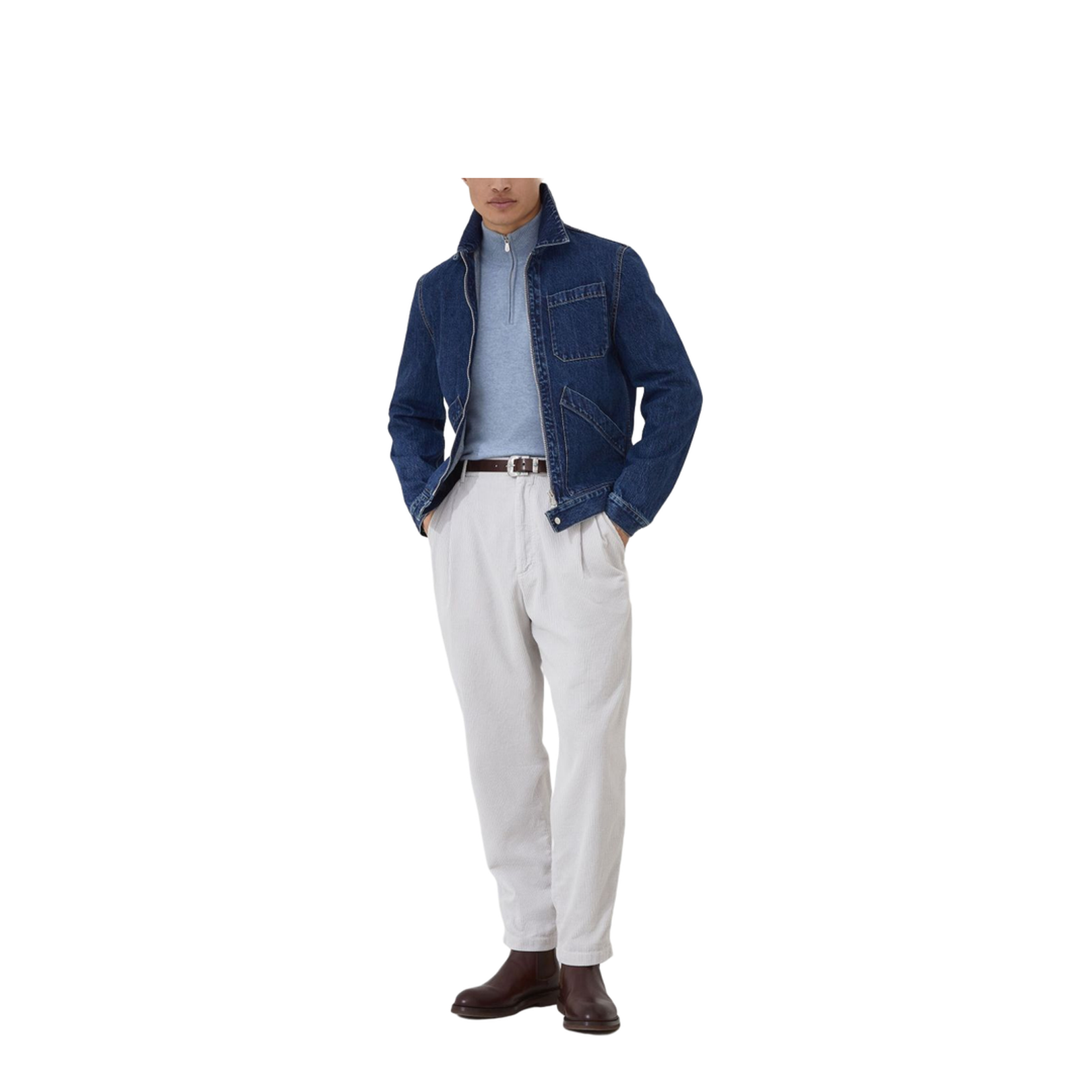 Cashmere High-Neck Sweater