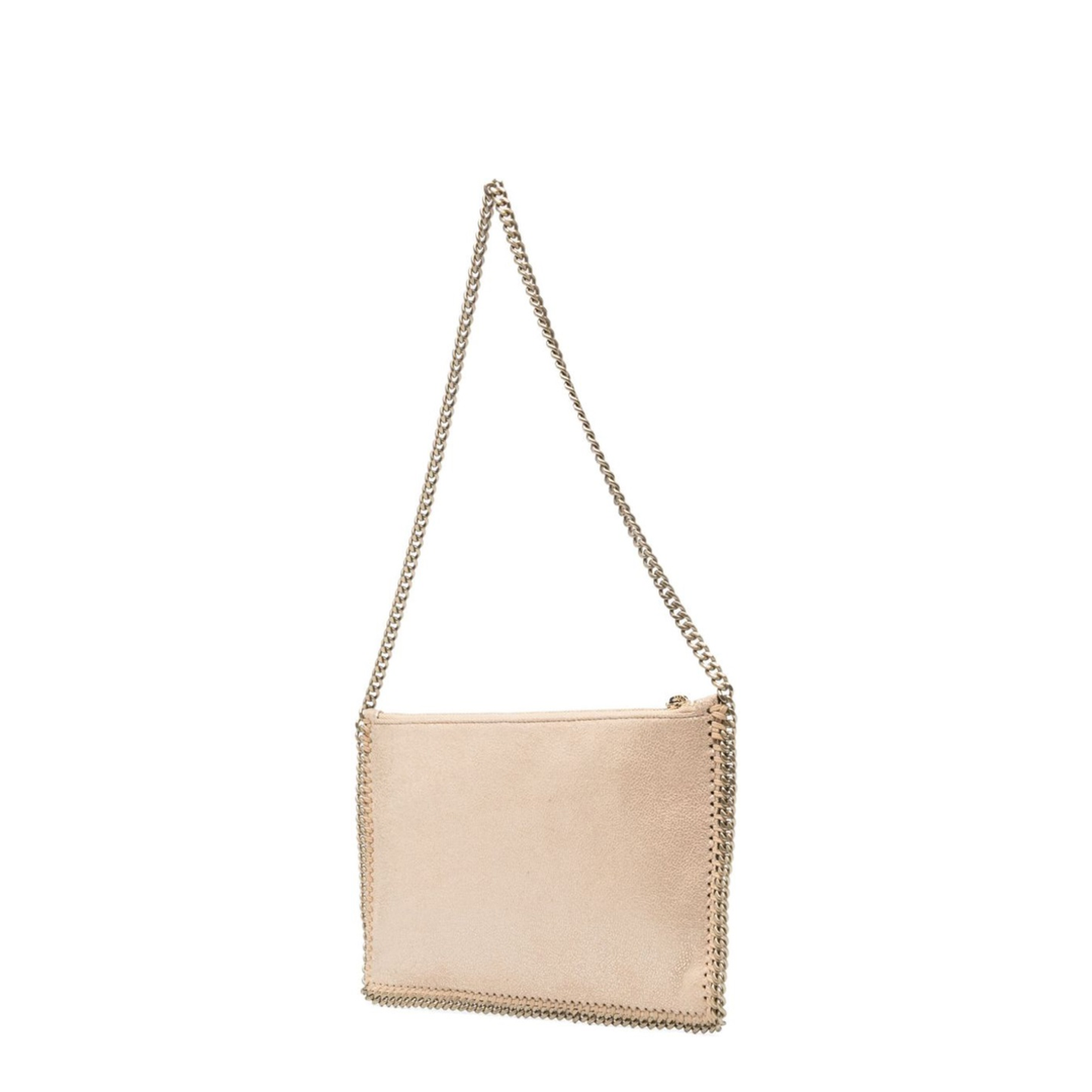 Gold Falabella Pochette Shoulder Bag