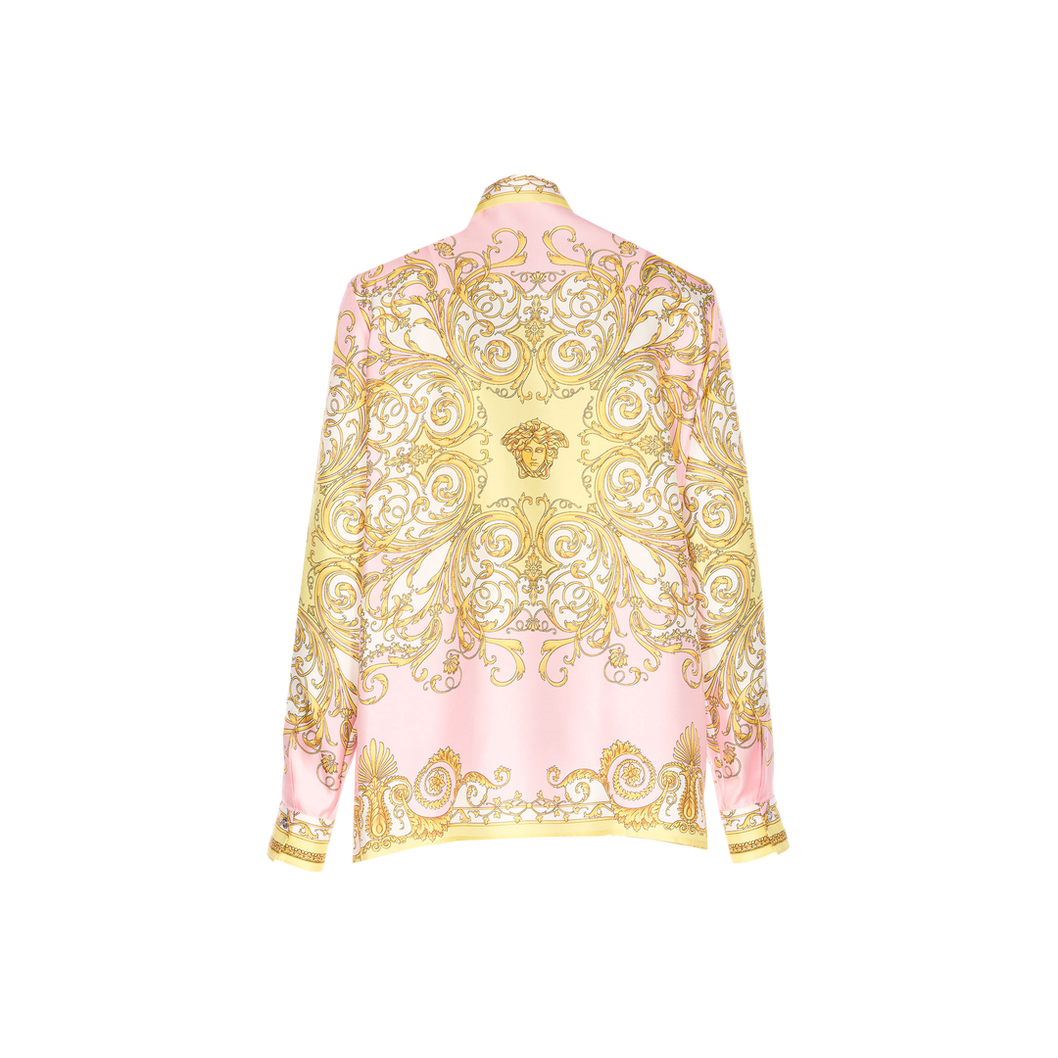 Shirt Silk Twill Print Spring Barocco Foulard