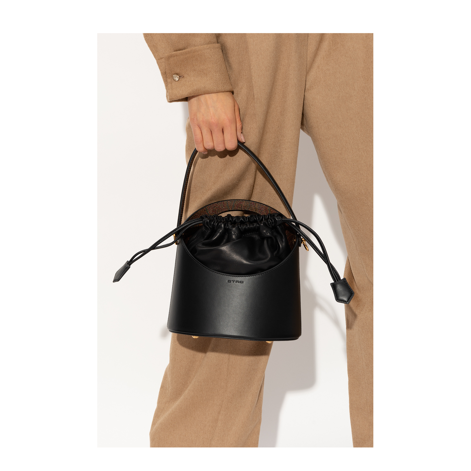 Black Secchiello Shoulder Bag
