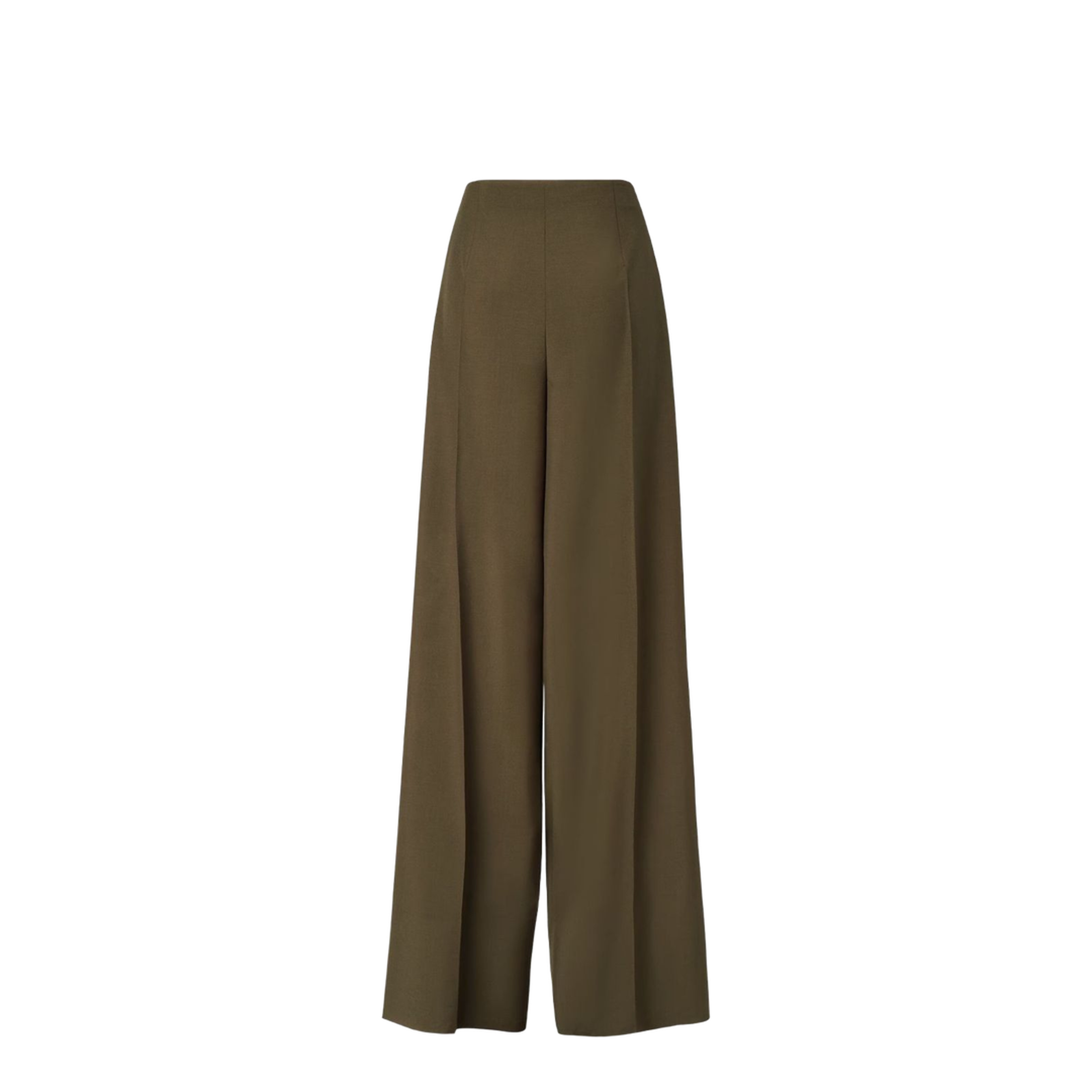 Trousers Wool Green