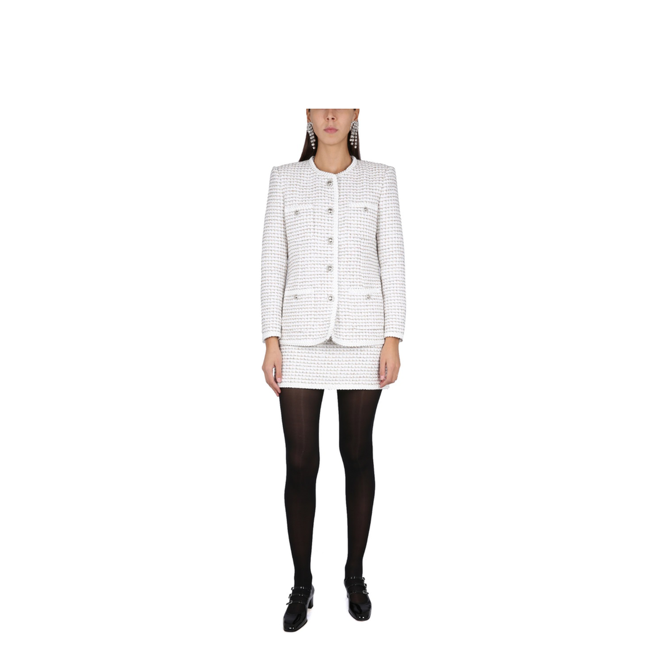 MAYFEYR - Alessandra Rich - Tweed Jacket - FAB3168F3805822