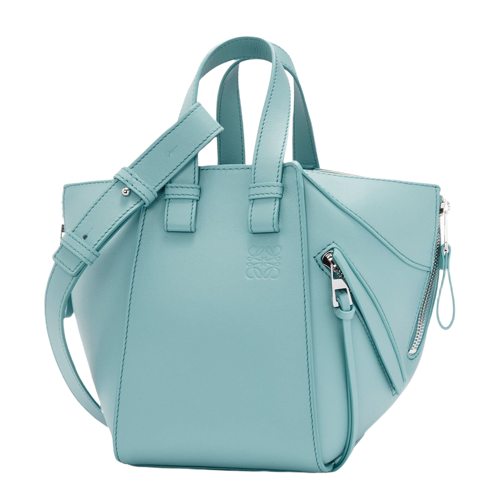 Compact Hammock Bag in Classic Calfskin
