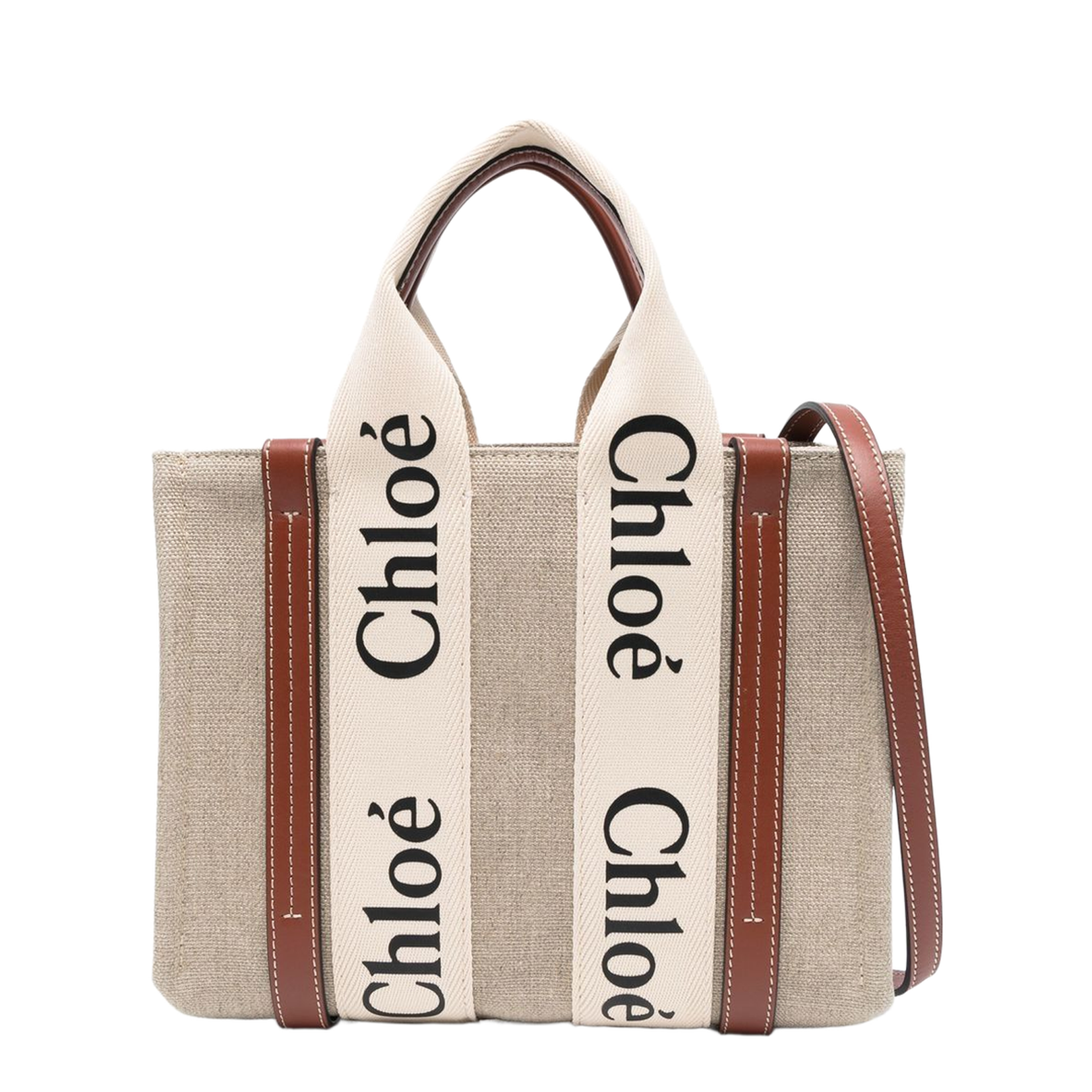 Leather Brown Shopper Bag