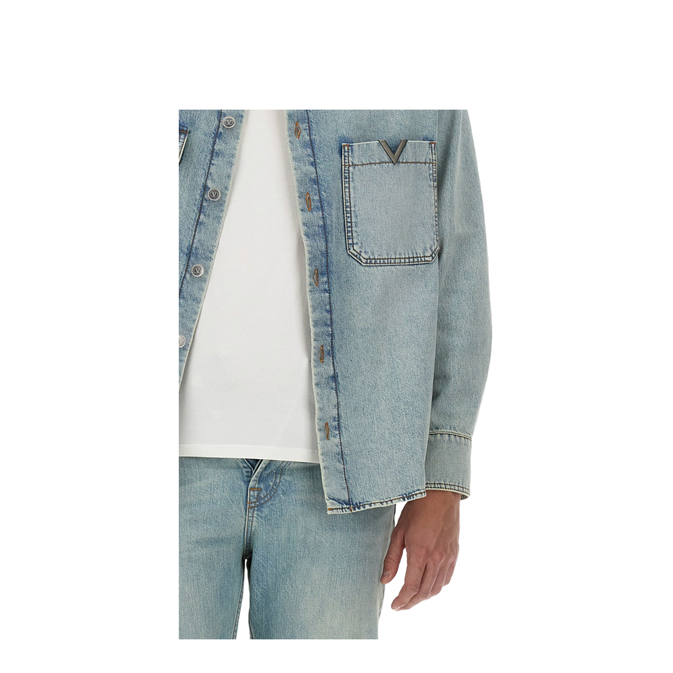 Denim Shirt Light Blue