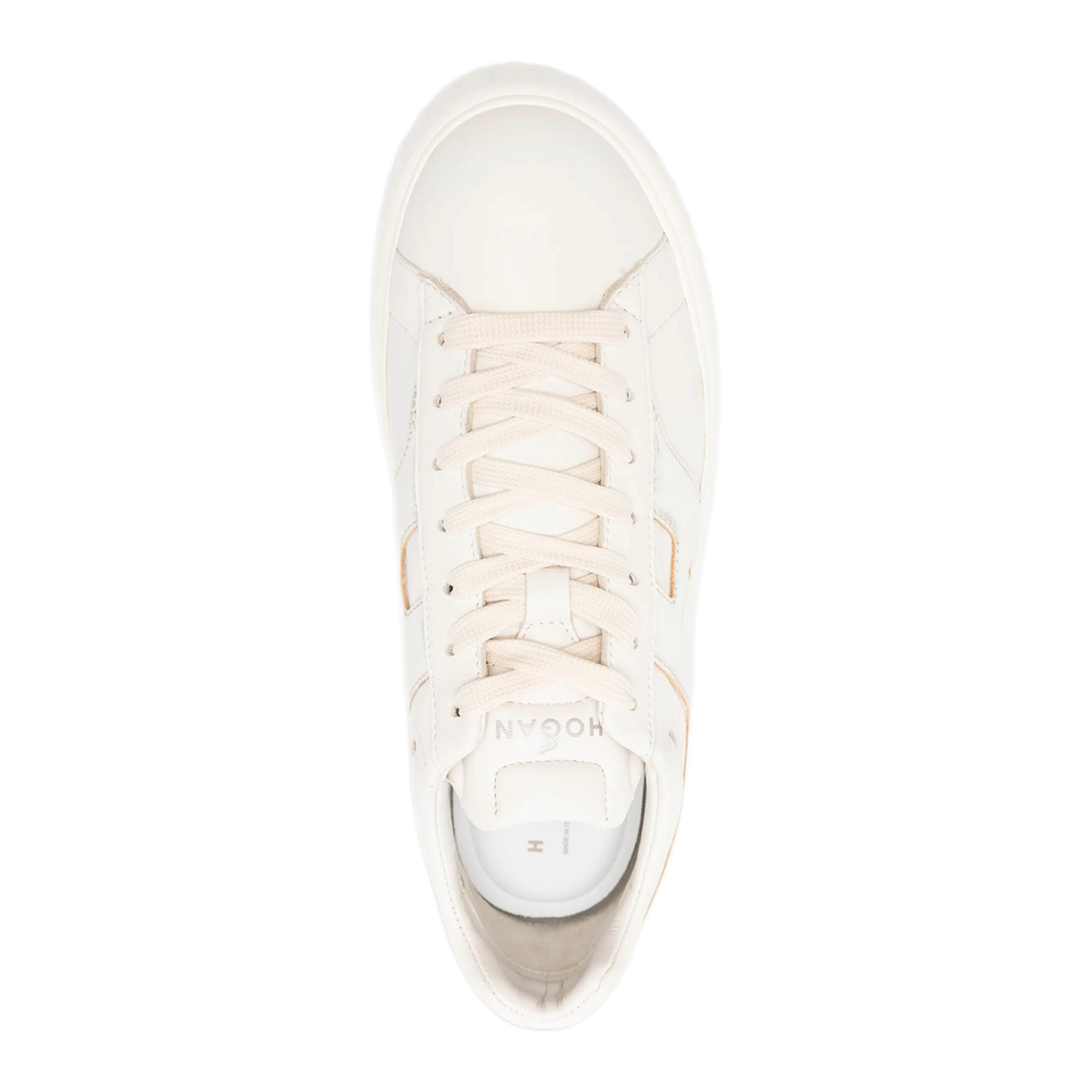 MAYFEYR - Hogan - Striped Nappa Leather Sneakers - HXW6450FE91NCS