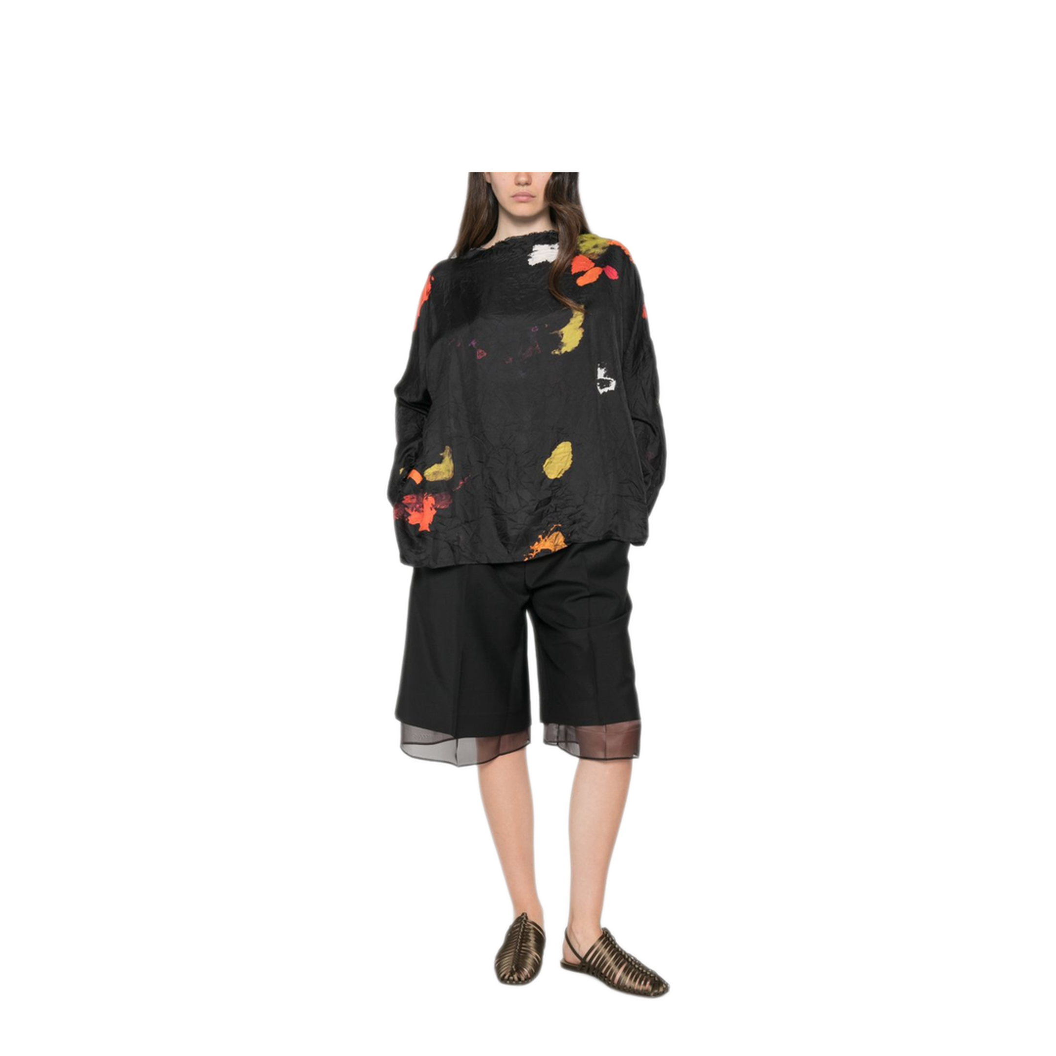 MAYFEYR - Daniela Gregis - Shirts Black - CA194LWS31670