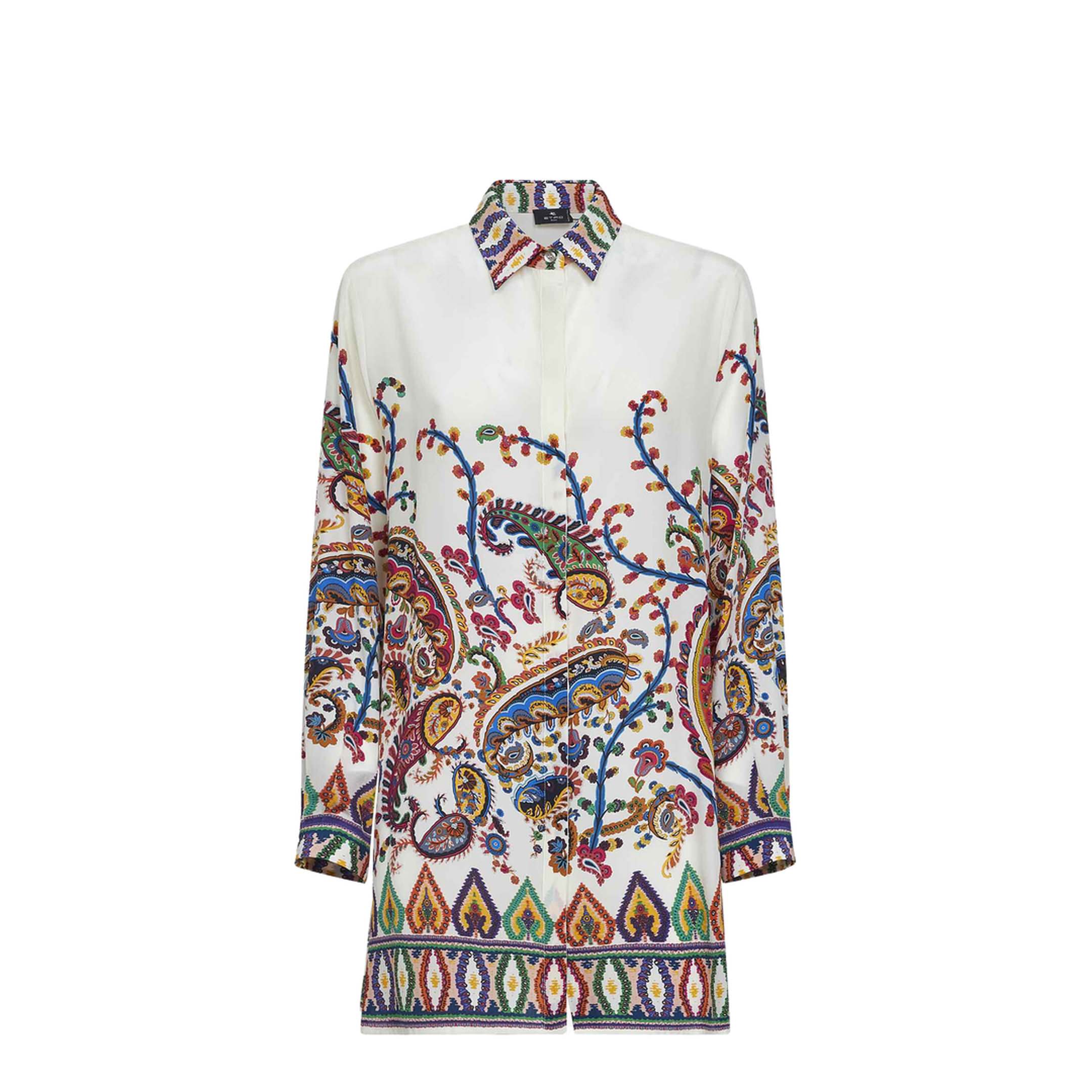 Long Silk Shirt