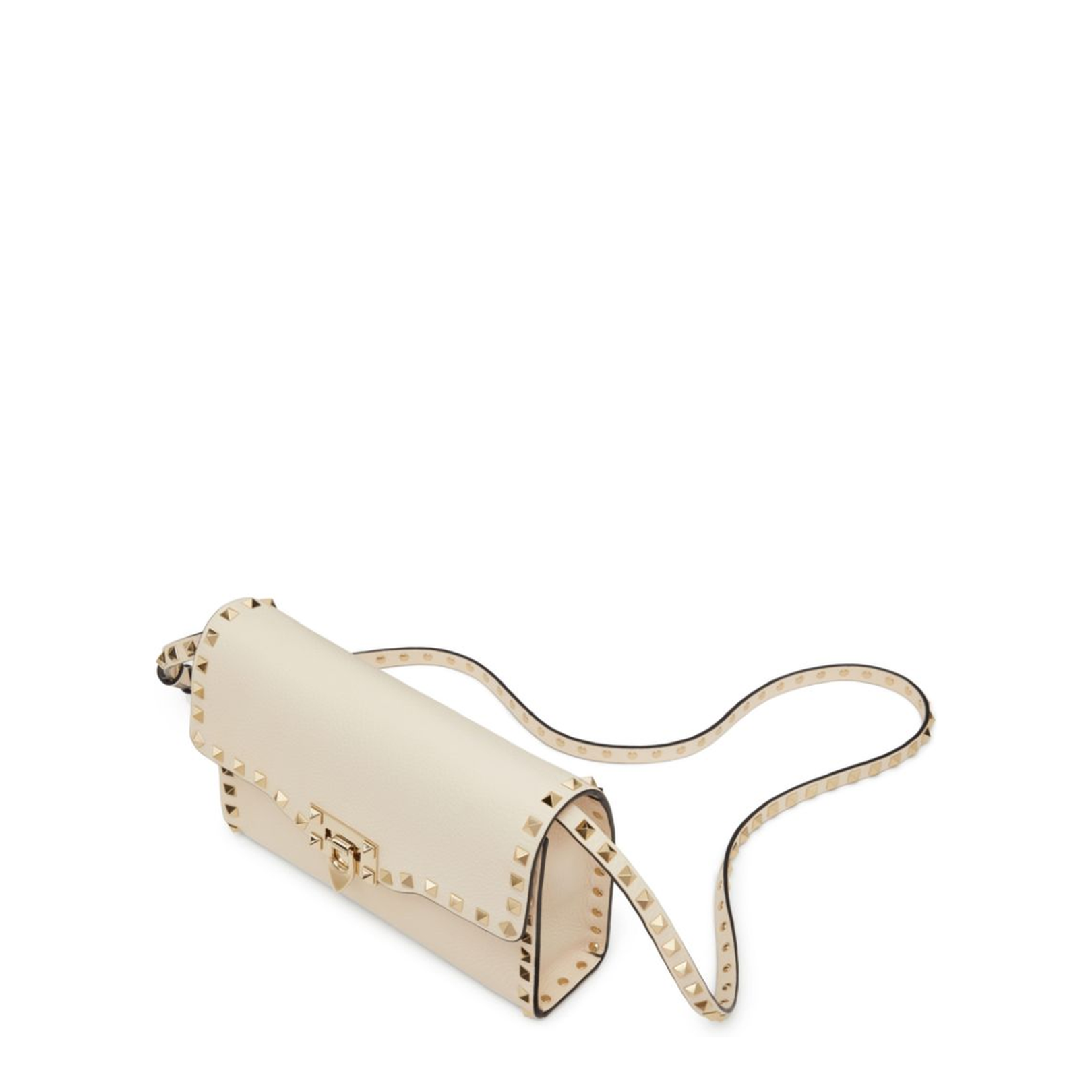 Rockstud Small Leather Shoulder Bag