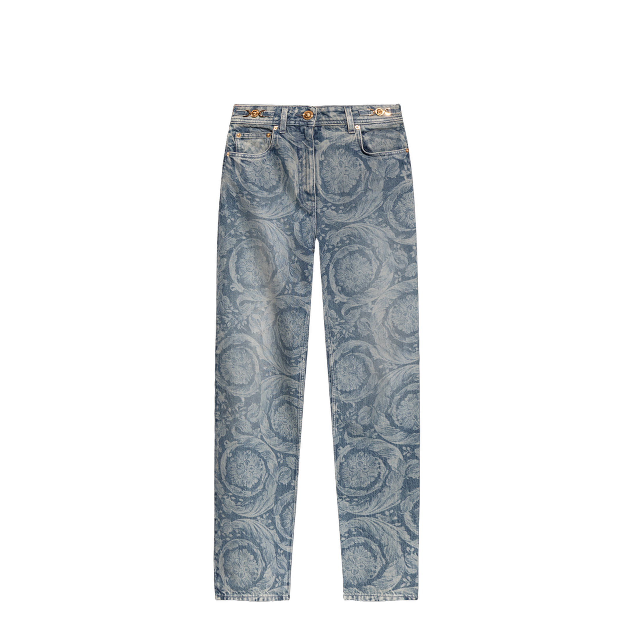 Barocco Pattern Jeans