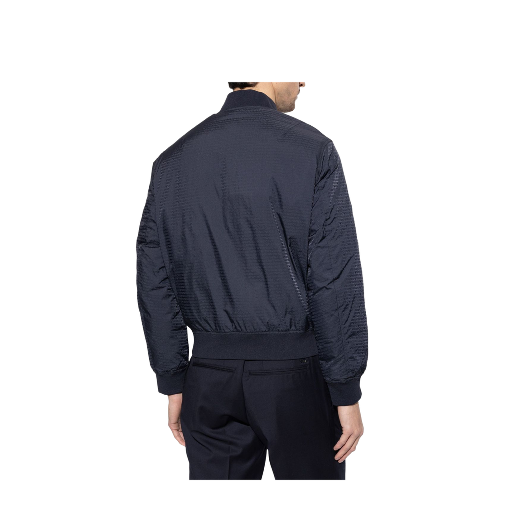 Reversible Bomber Collar Down Jacket