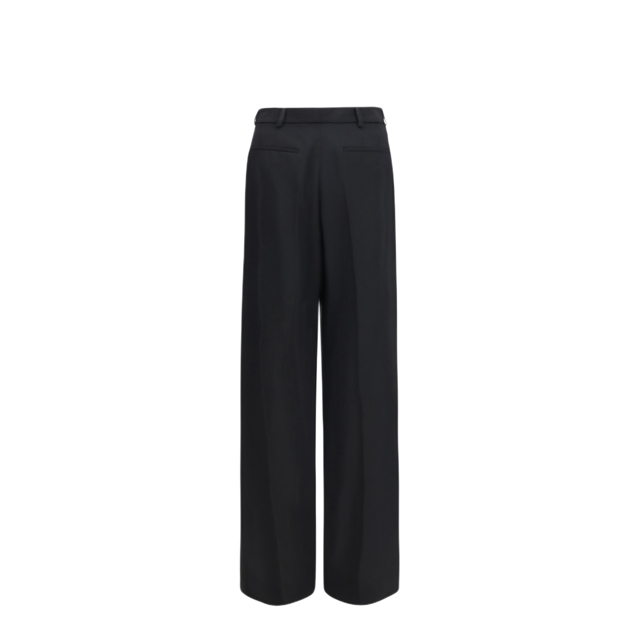 MAYFEYR - Saint Laurent - Fluid Grain De Poudre Trousers - A000O7Y7E63