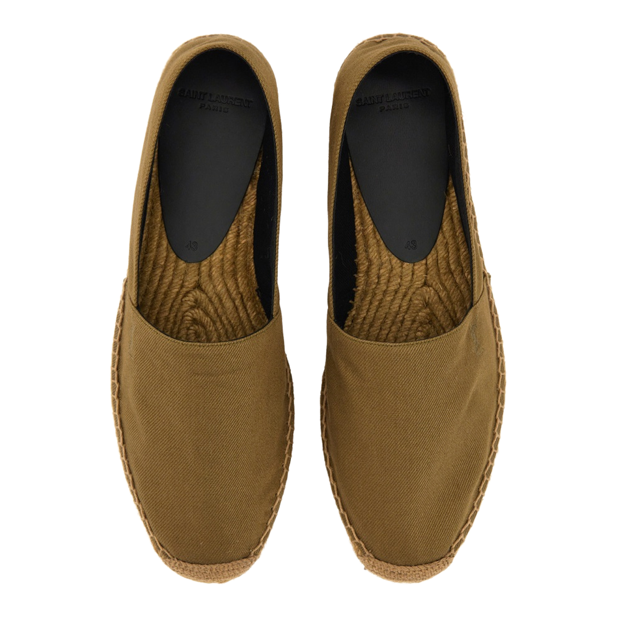 Cotton Gabardine Espadrille