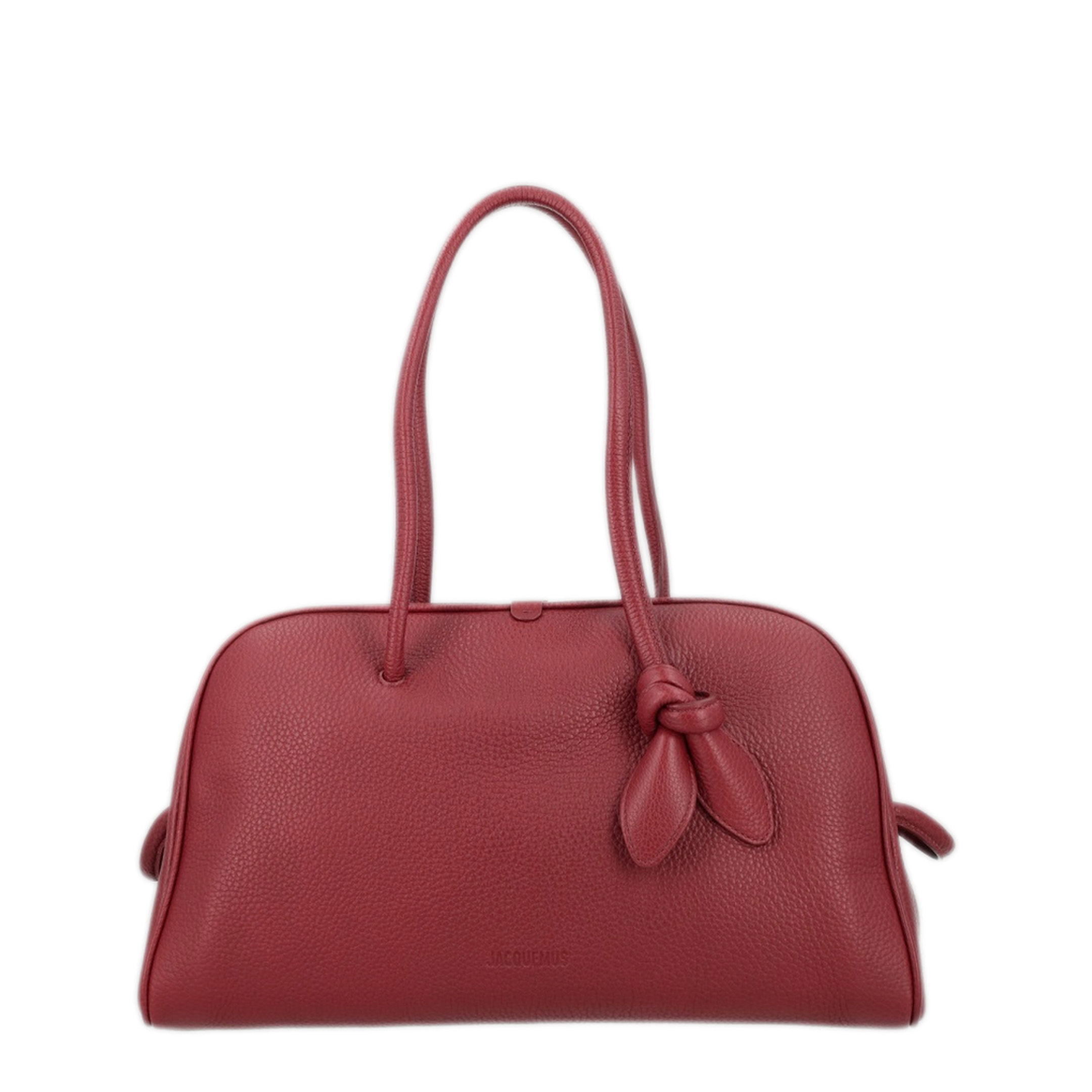 MAYFEYR - Jacquemus - Cotton And Calf Leather Handbag - BAU00417AC03A03490