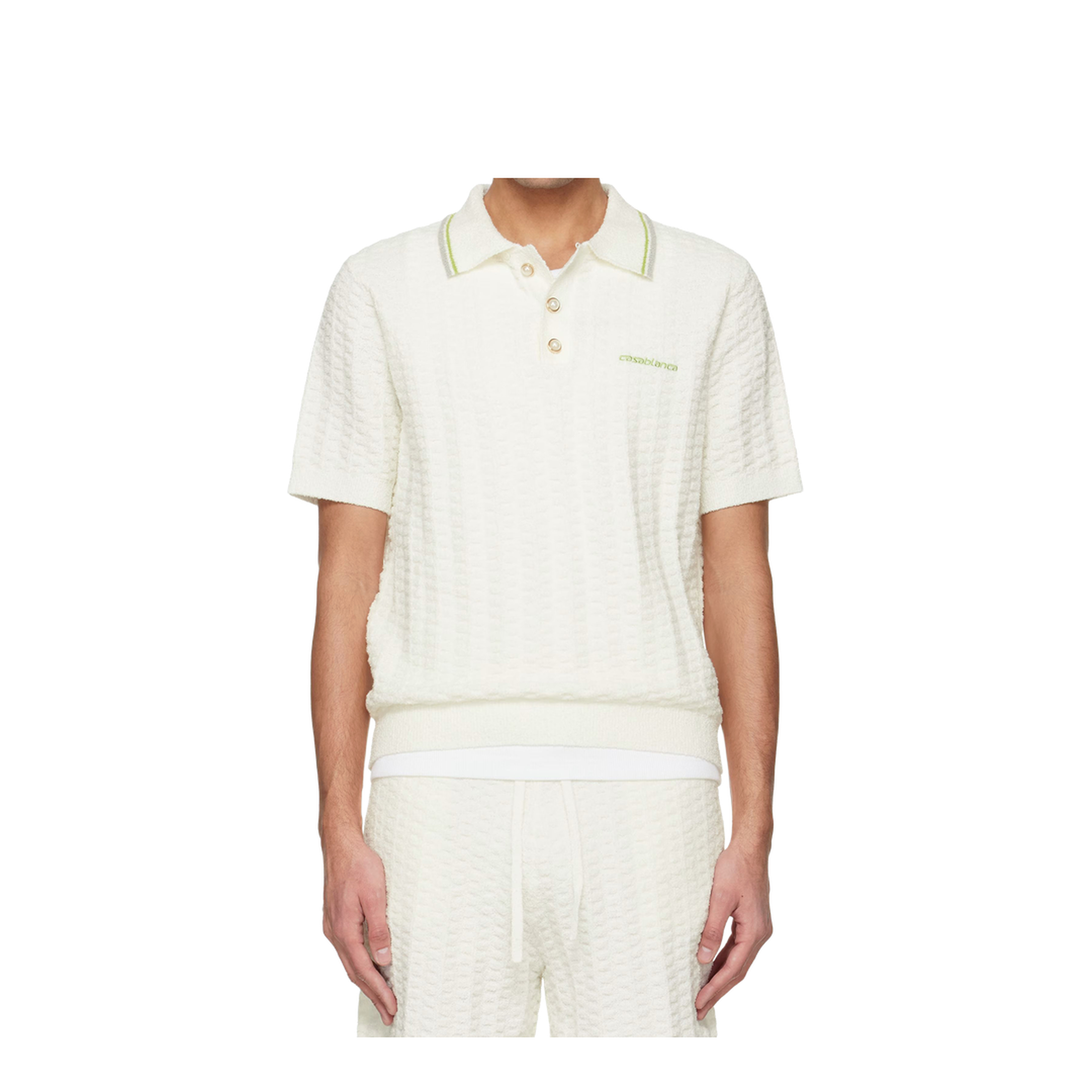Tennis Bouclé Polo Shirt