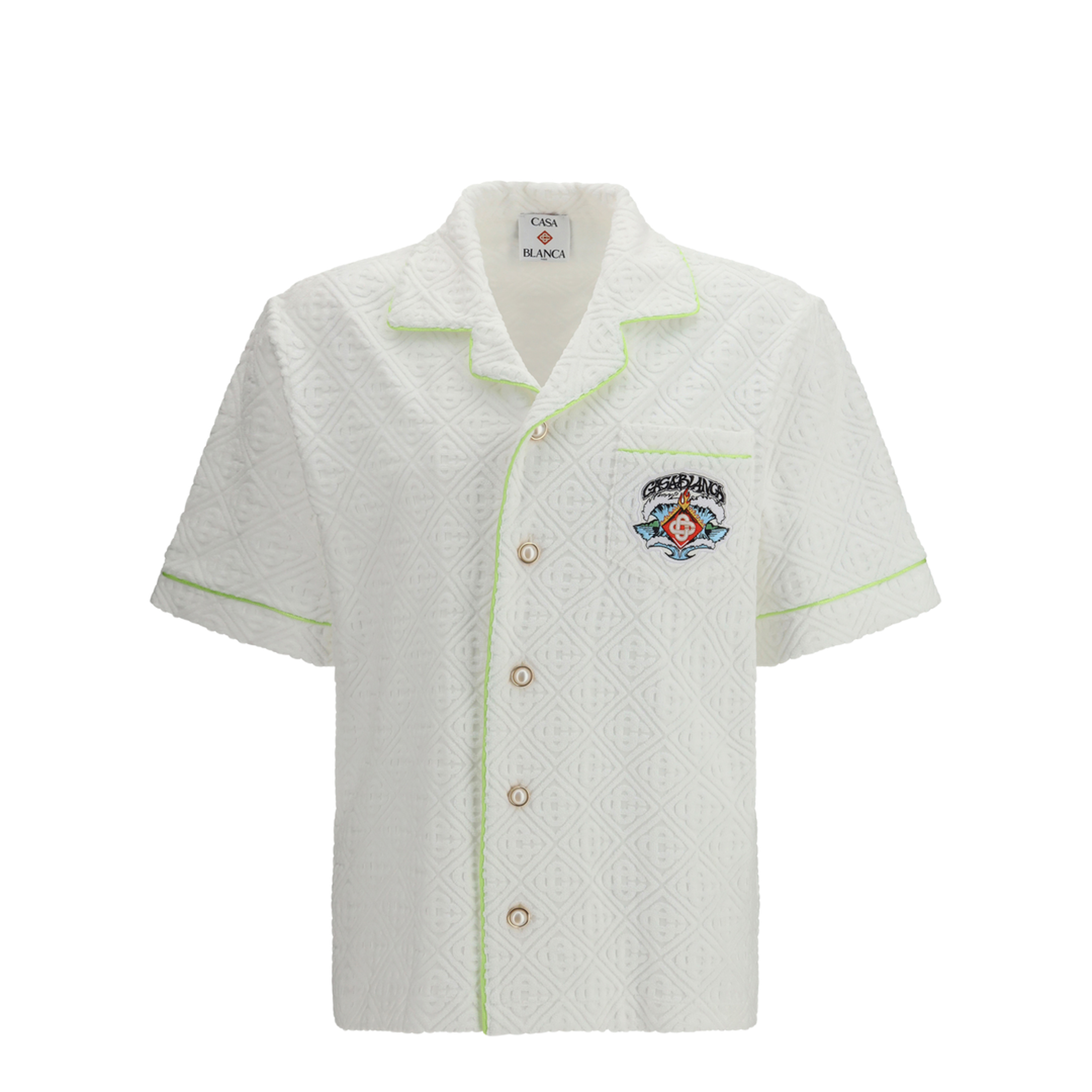 MAYFEYR - Casablanca - Polo With Logo - MSP26SH08503