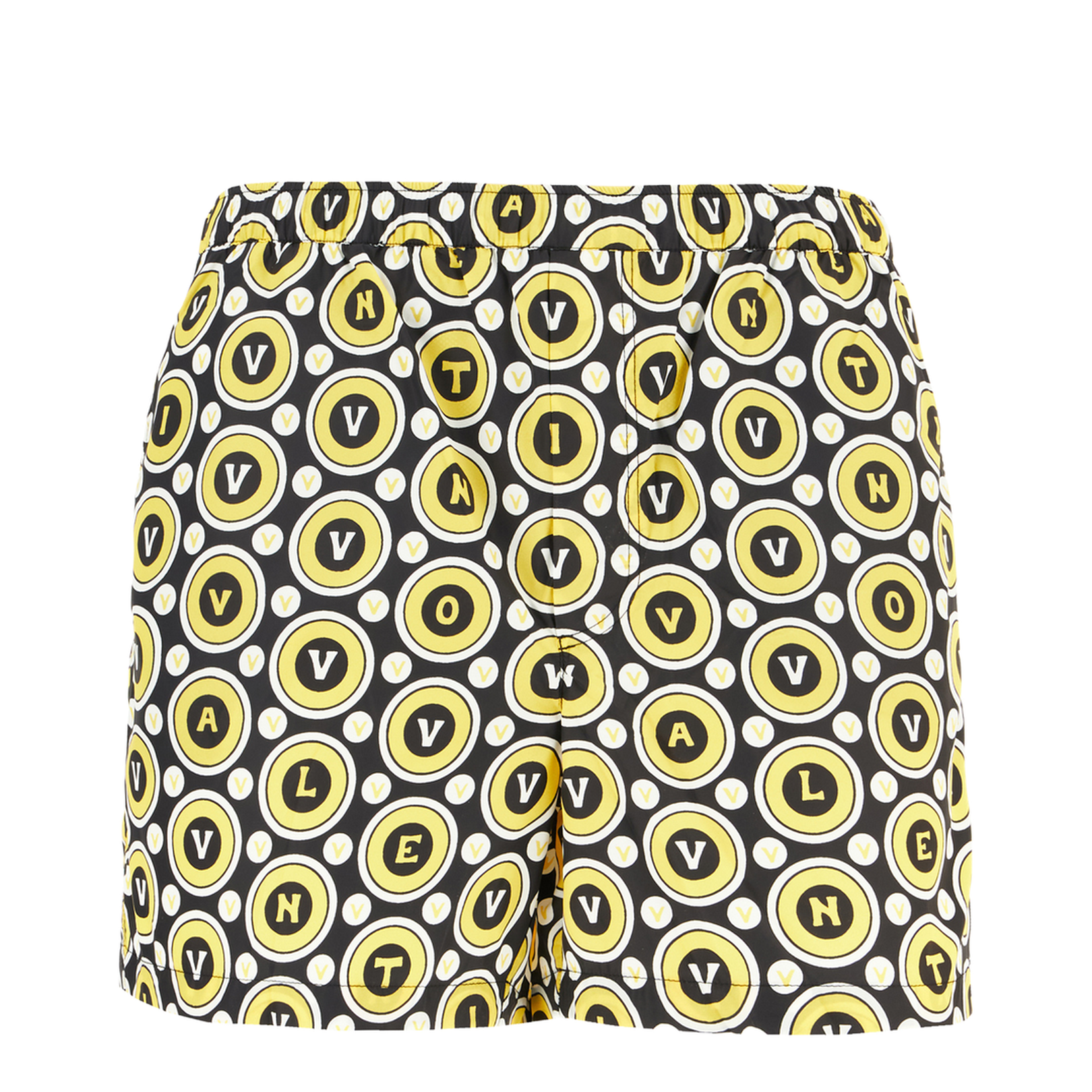 Printed nylon swimming shorts