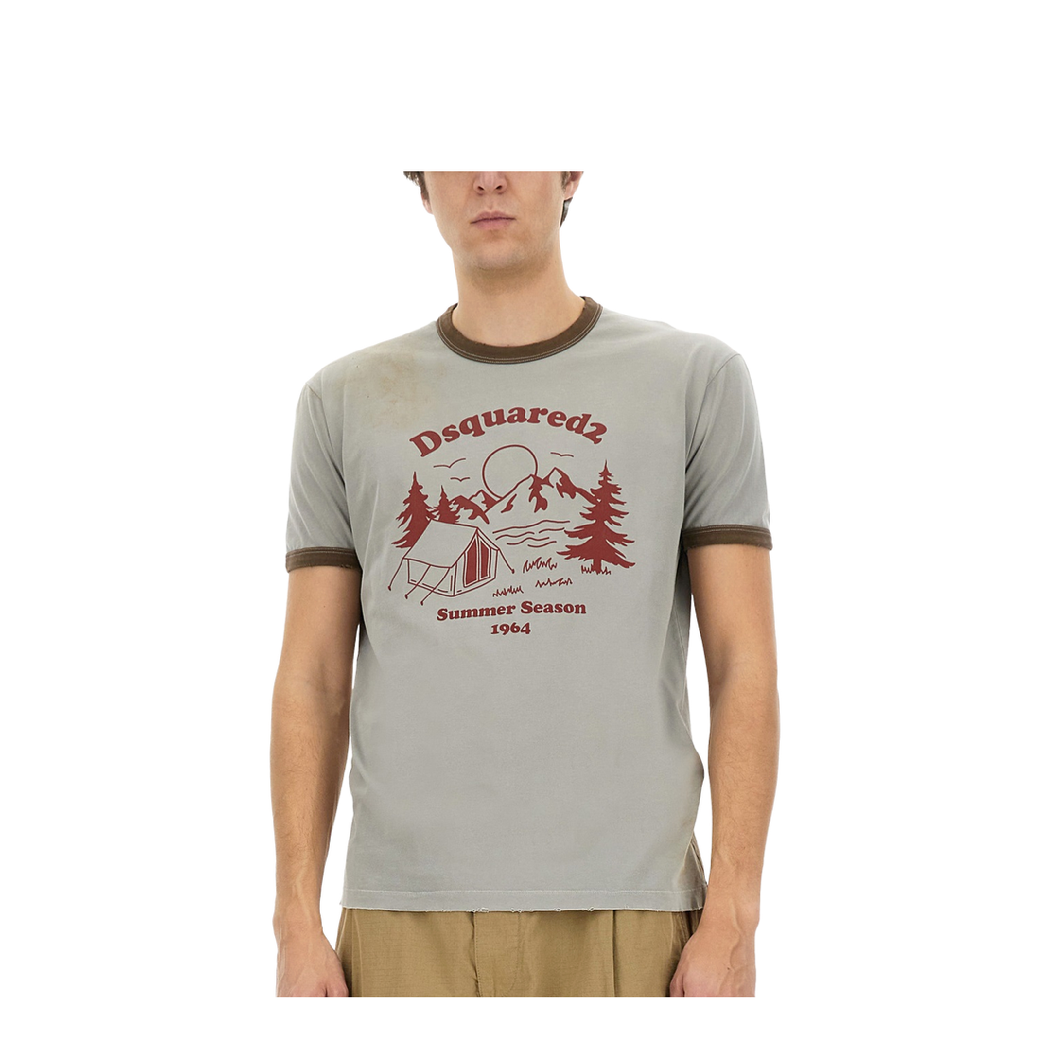 MAYFEYR - Dsquared2 - T-Shirt With Print - S74GD1390D20035850