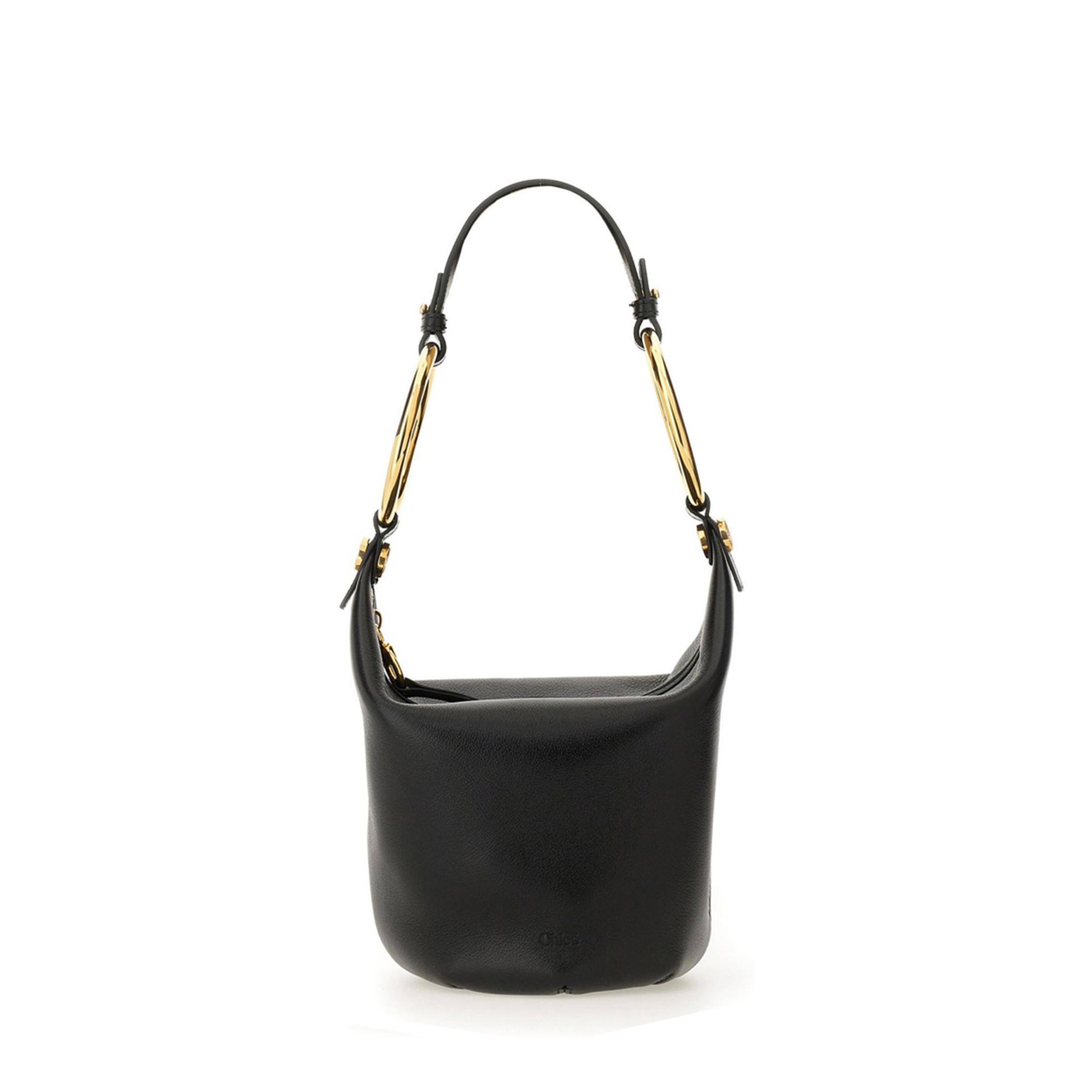 Small Bracelet Shoulder Bag - Black