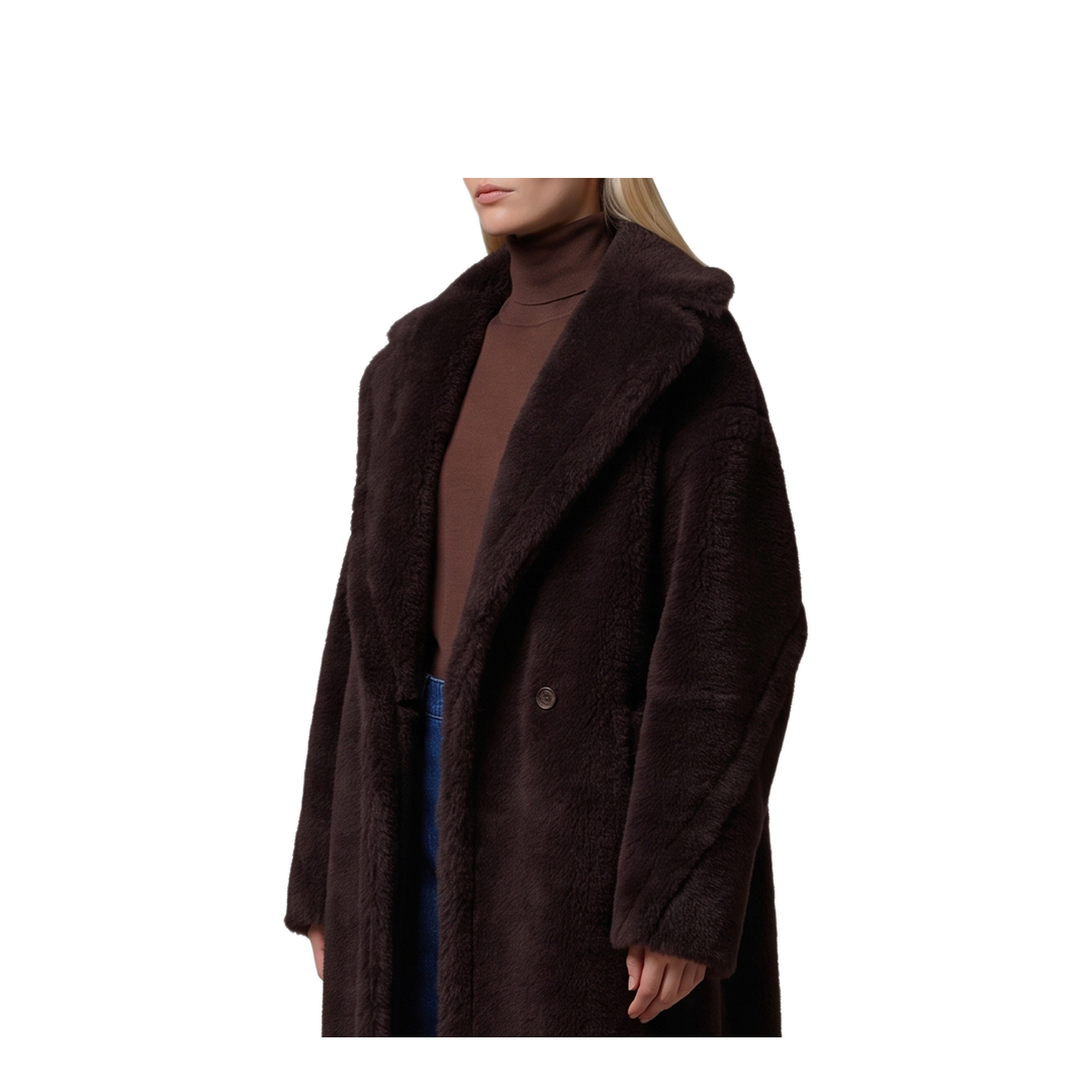 MAYFEYR - Max Mara - Dark Brown Teddy Bear Coat - 262101602260010501014