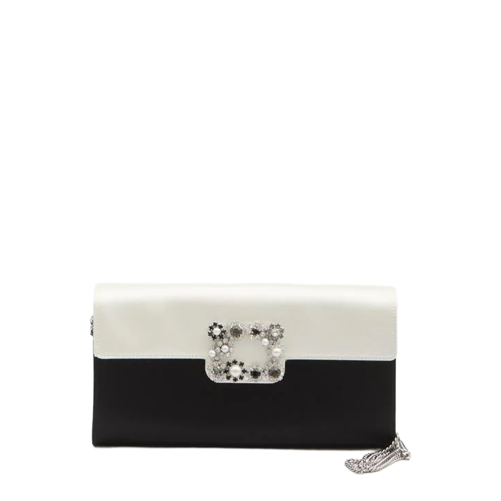 Envelope Flap Flower Buckle Clutch