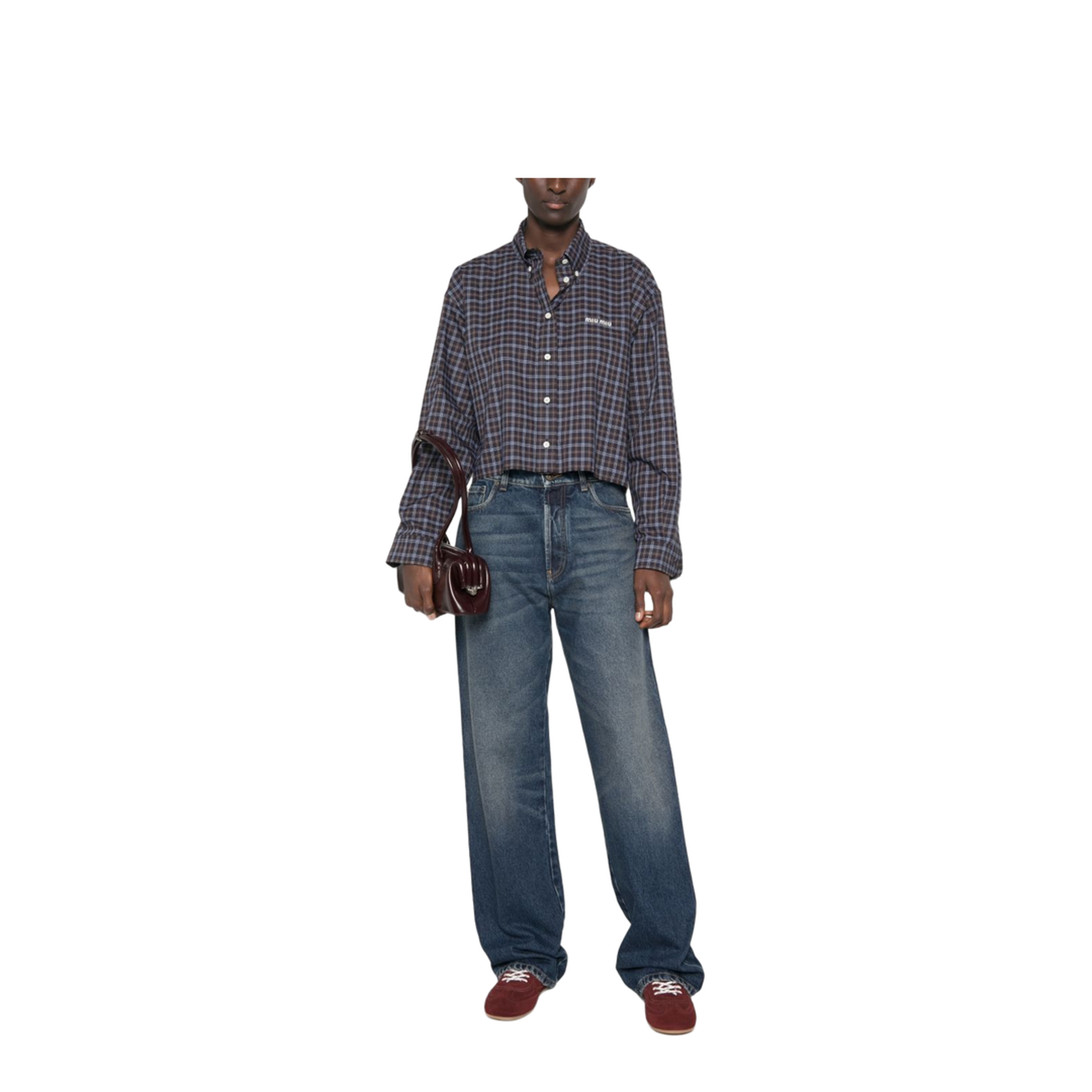 MAYFEYR - Miu Miu - Jeans Navy - GWP5746019F0008
