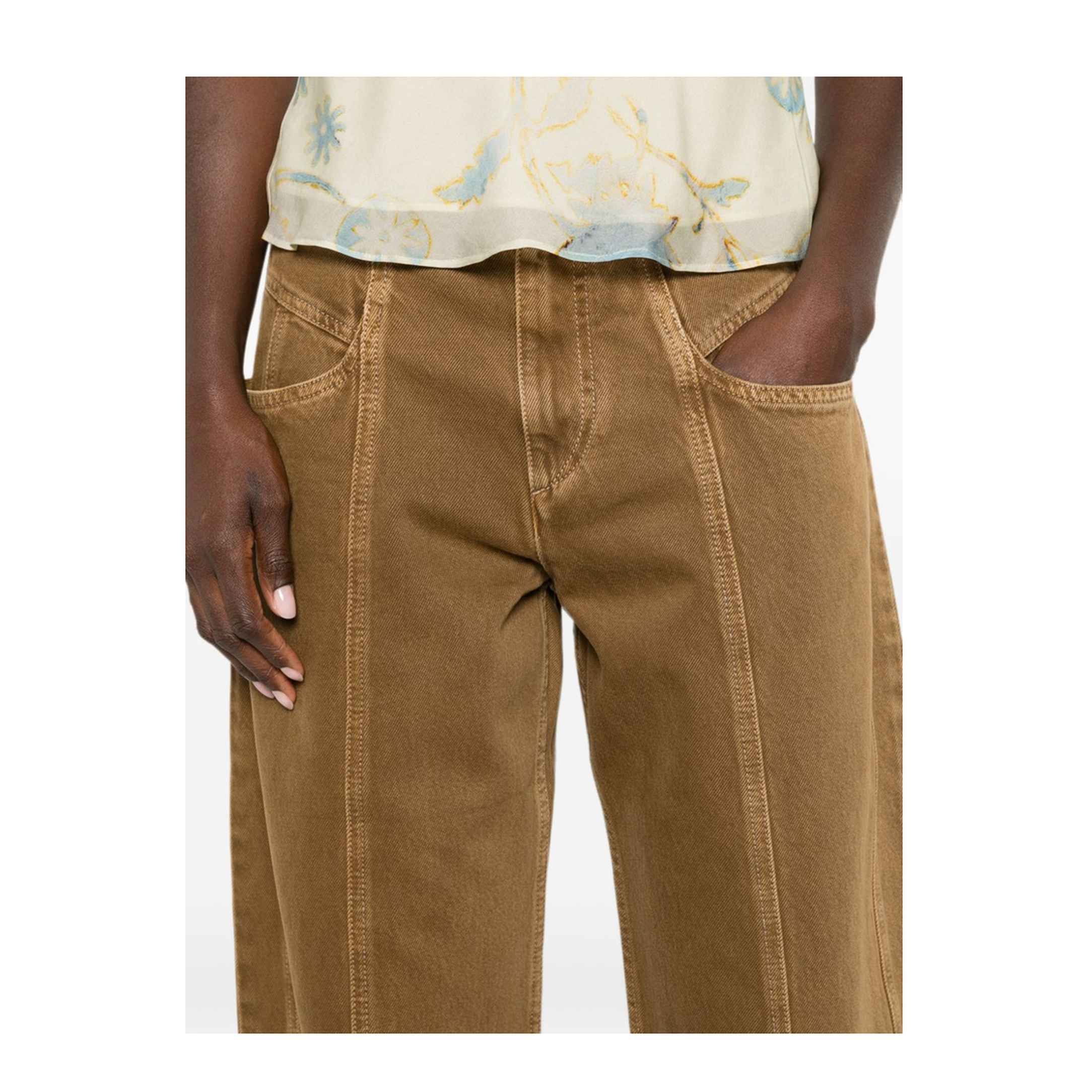 MAYFEYR - Isabel Marant - Bronze Jeans - PA0779FA-D3H01I50BZ
