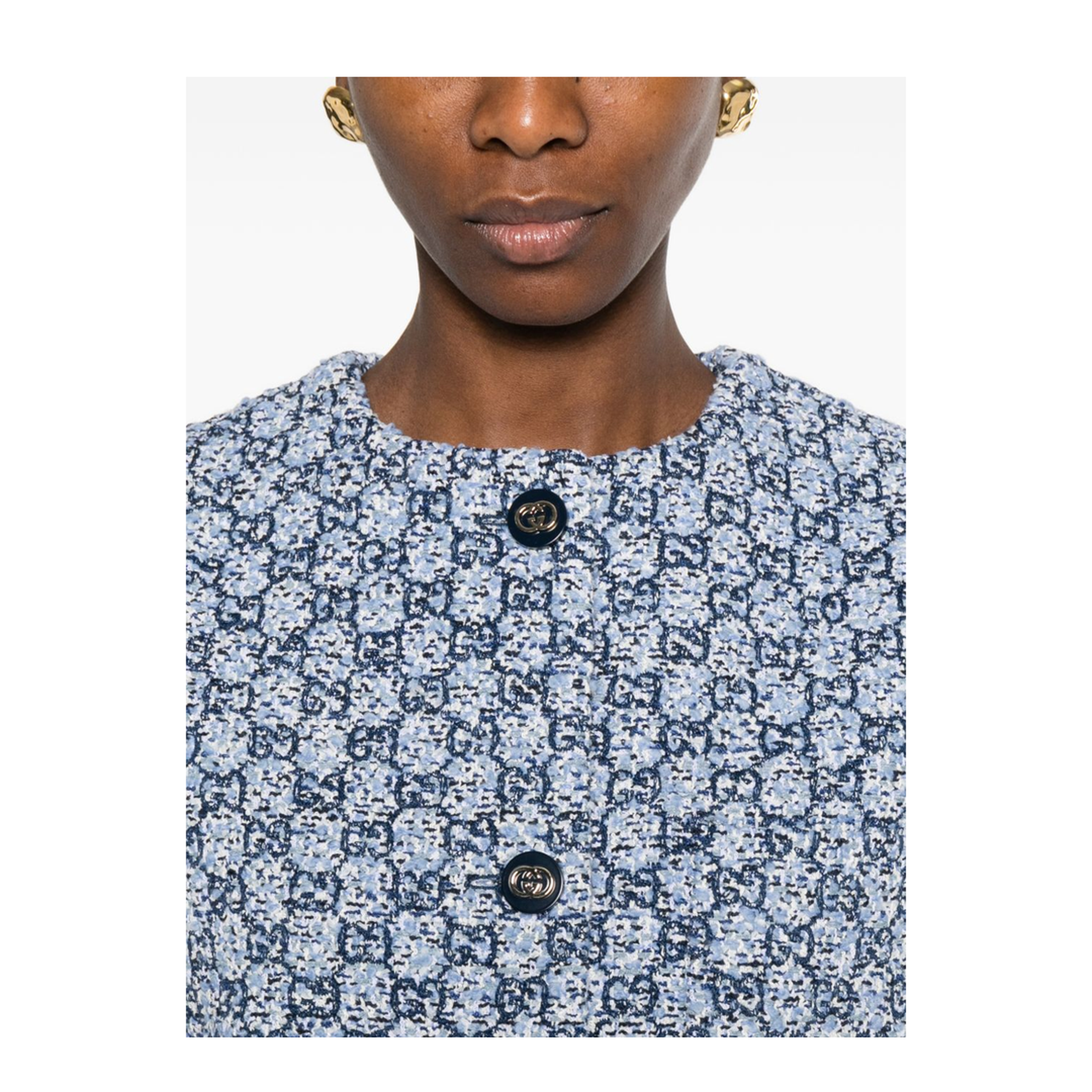 MAYFEYR - Gucci - Multicolor Tweed Gilet - 855777ZAUE24262