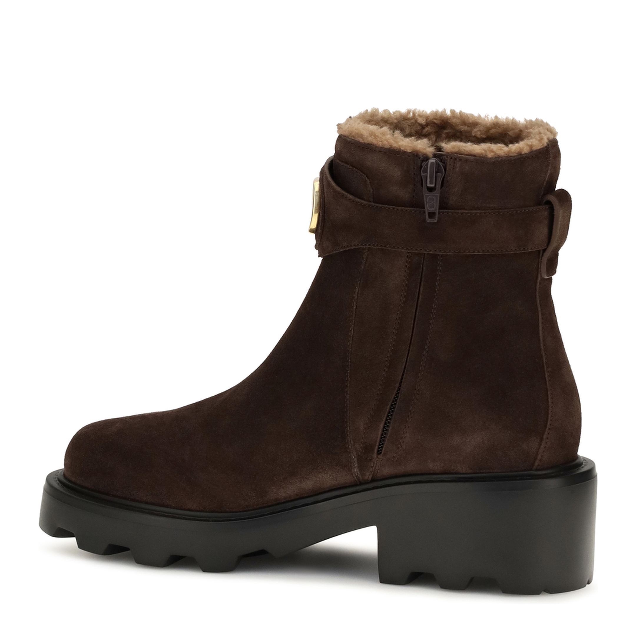 MAYFEYR - Valentino - Vlogo Signature Leather Ankle Boots - 9W2S0MT5XYA