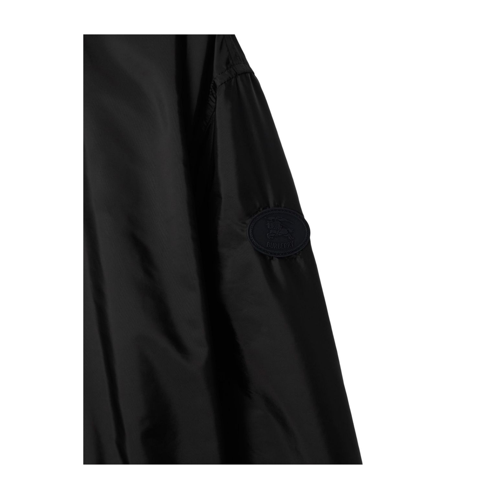 Check Motif Nylon Jacket