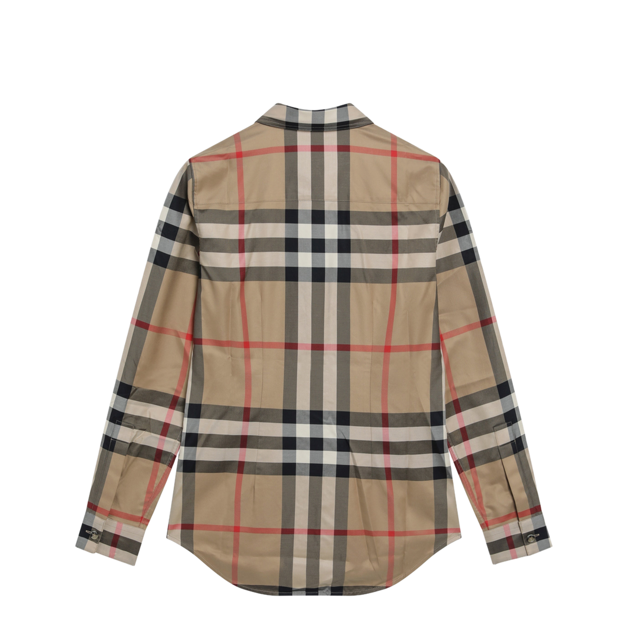 MAYFEYR - Burberry - Slim-Fit Cotton Twill Check Shirt In Archive Beige - 8111856155954A7028