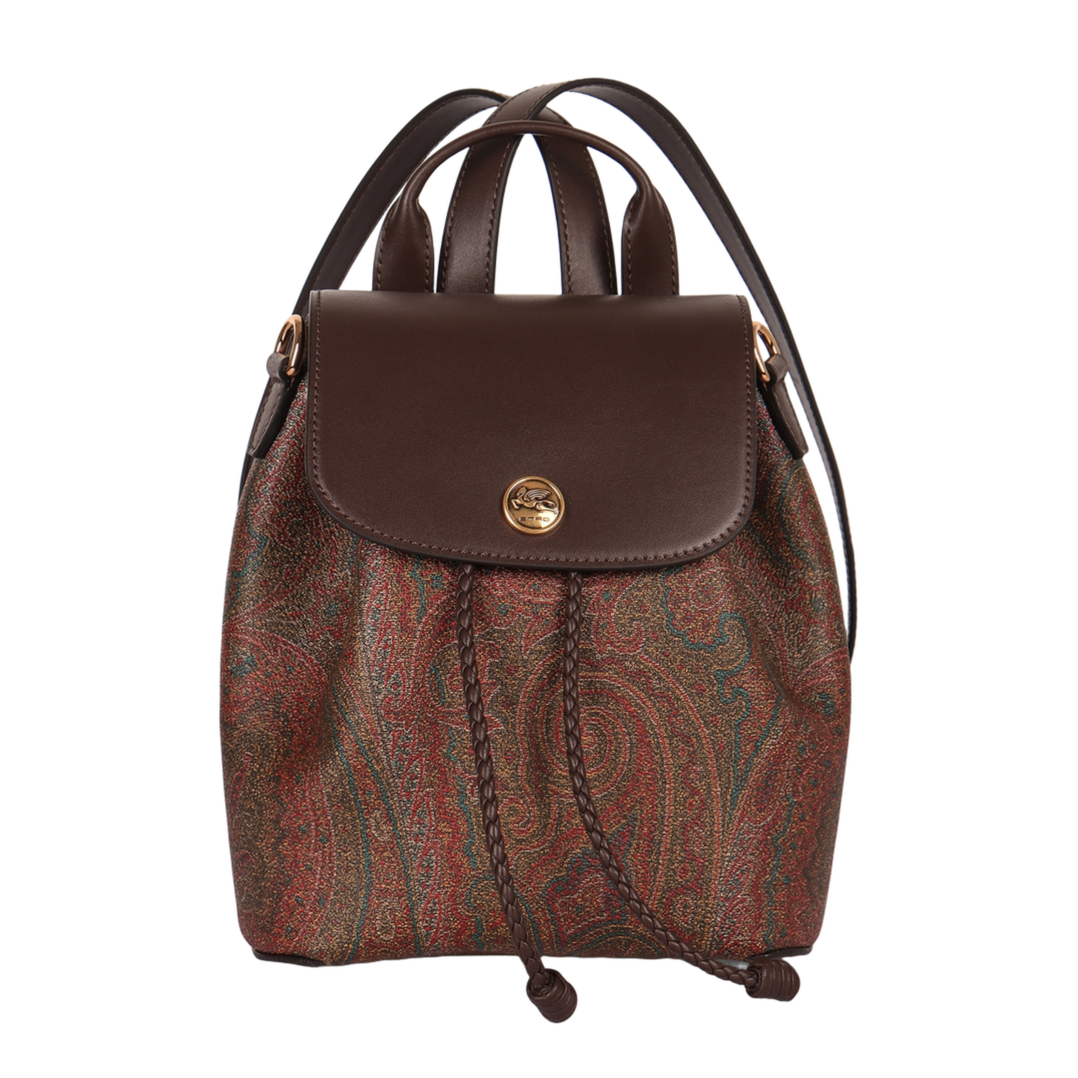 Arnica Paisley Small Backpack - Brown