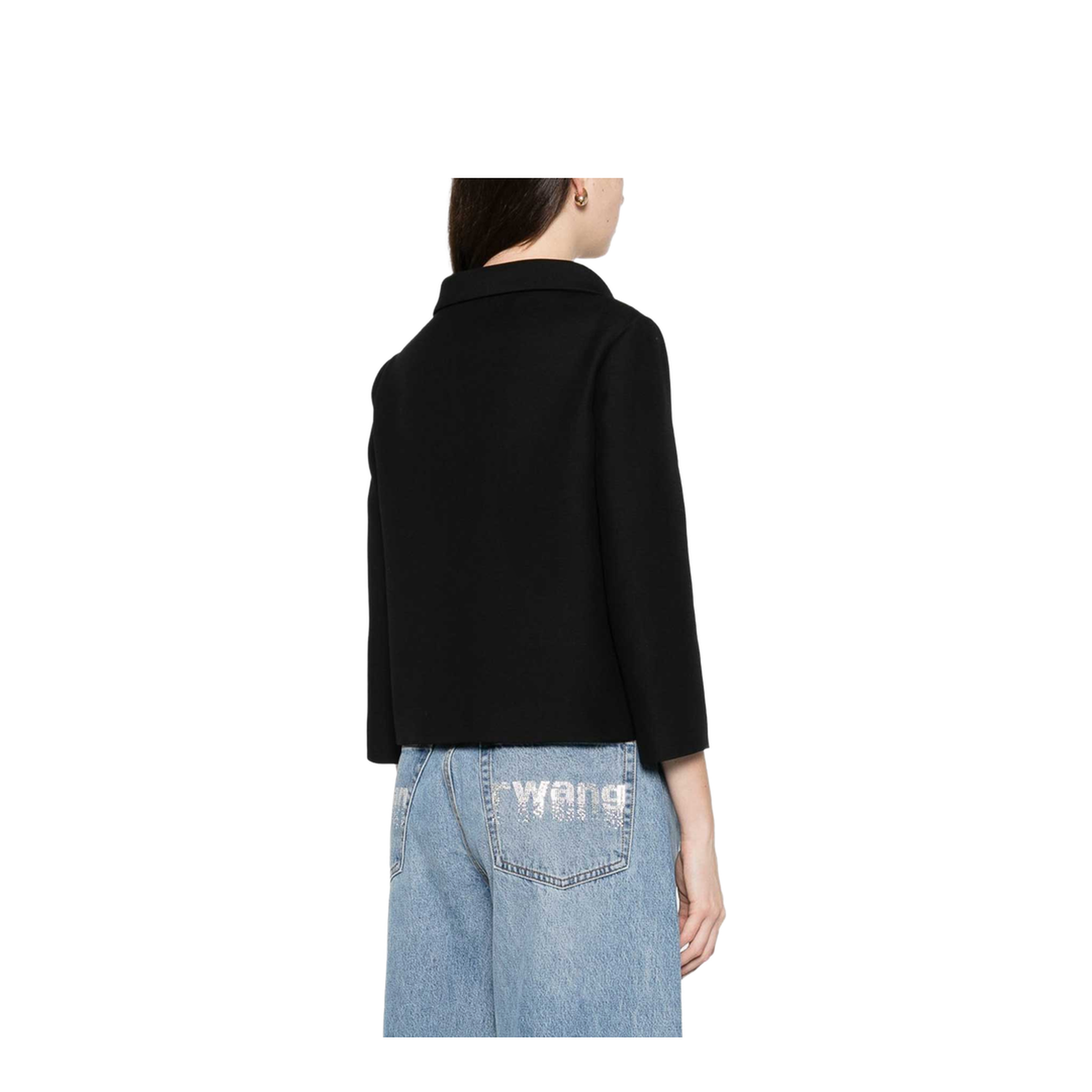 Vlogo Signature Wool And Silk Jacket