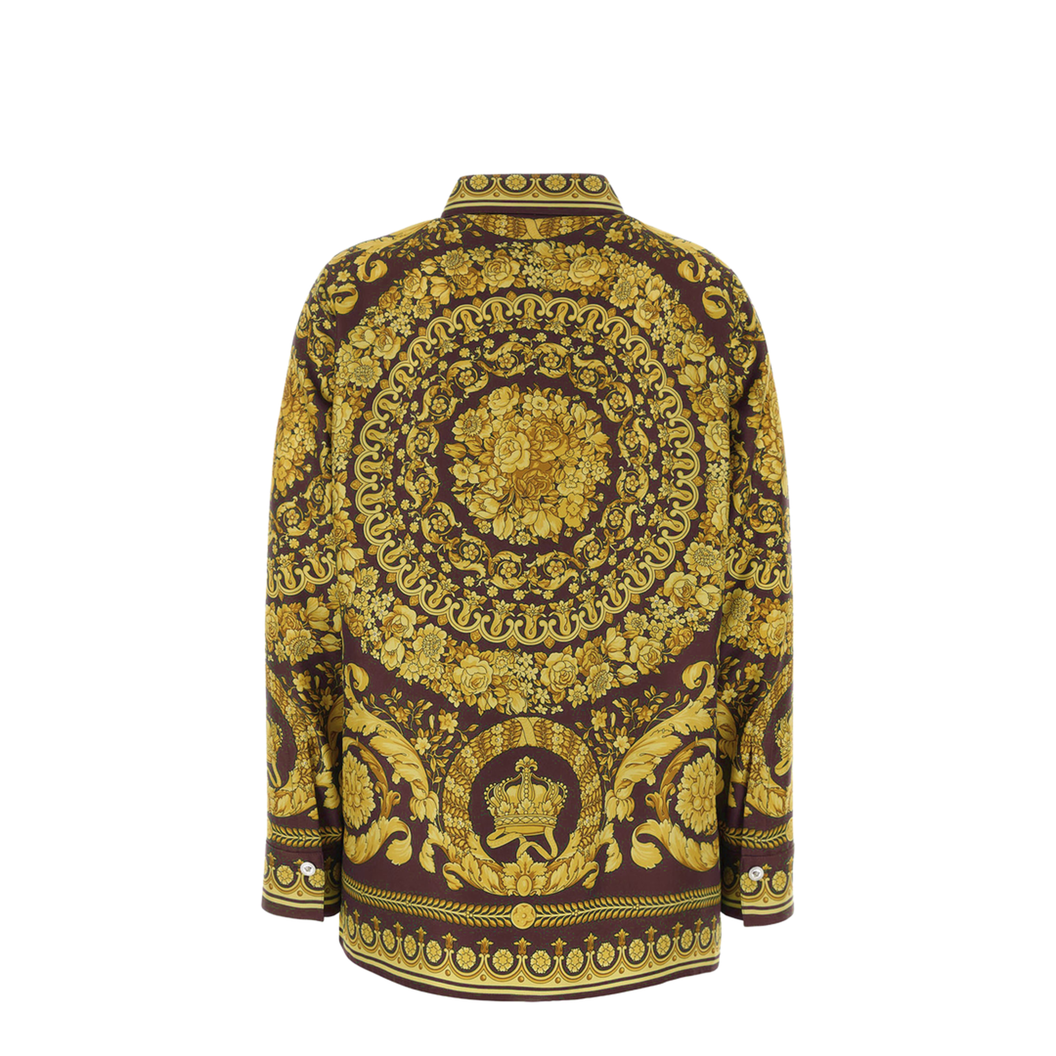 Silk Shirt Barocco Print