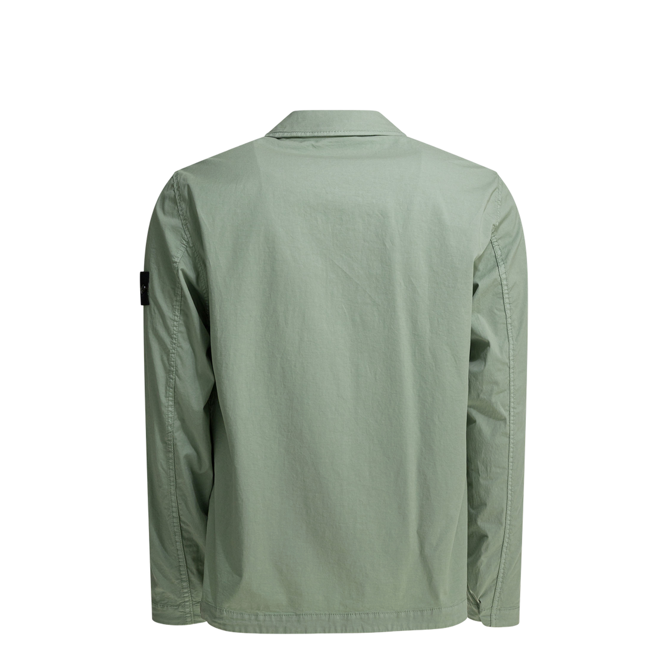 MAYFEYR - Stone Island - Overshirt Jacket With Logo Patch - 1200013S0A10V0055