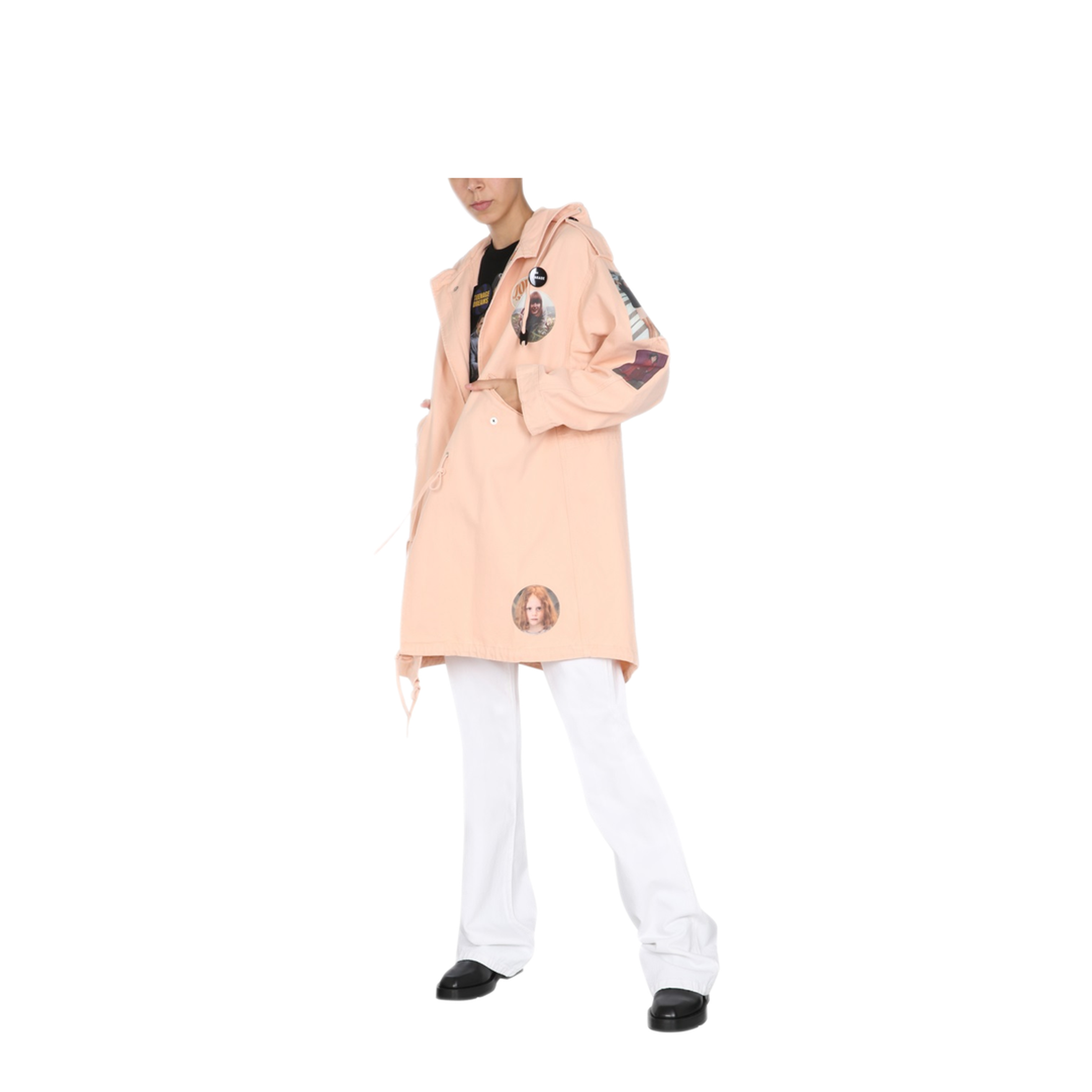 MAYFEYR - RAF SIMONS - Parka With Logo Patch - 211W710100800039