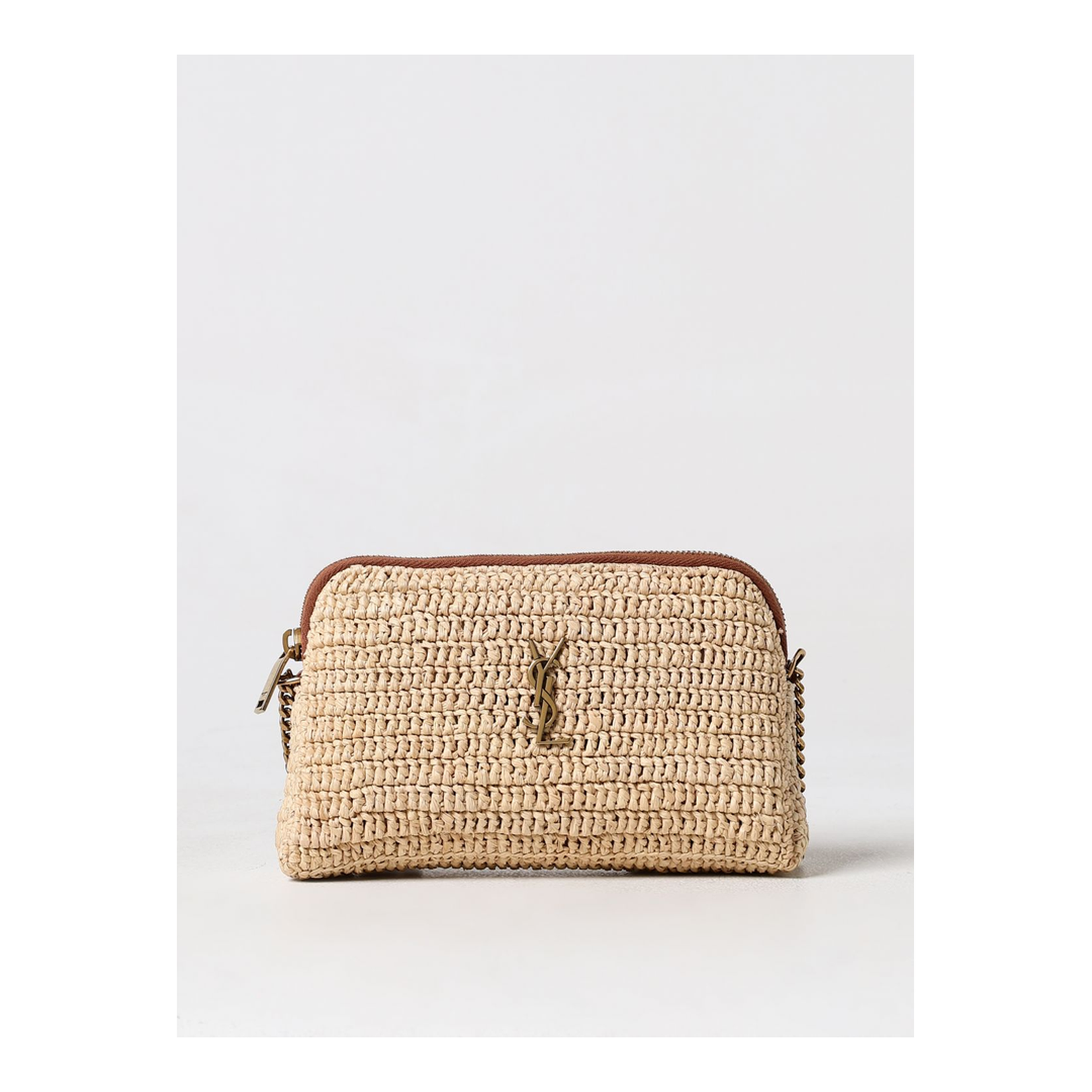 Raffia Gaby Crossbody Bag