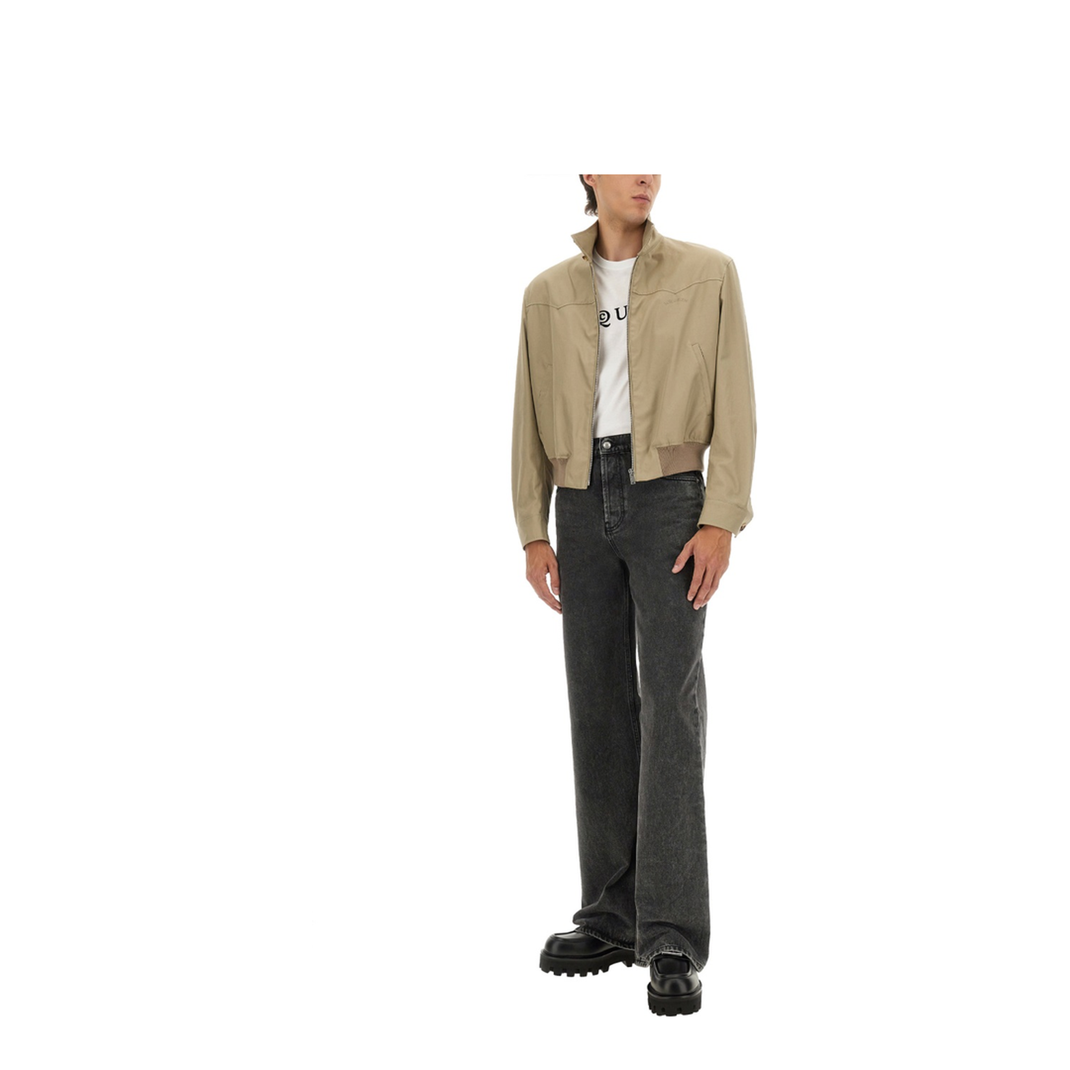 Harrington Cropped Jacket