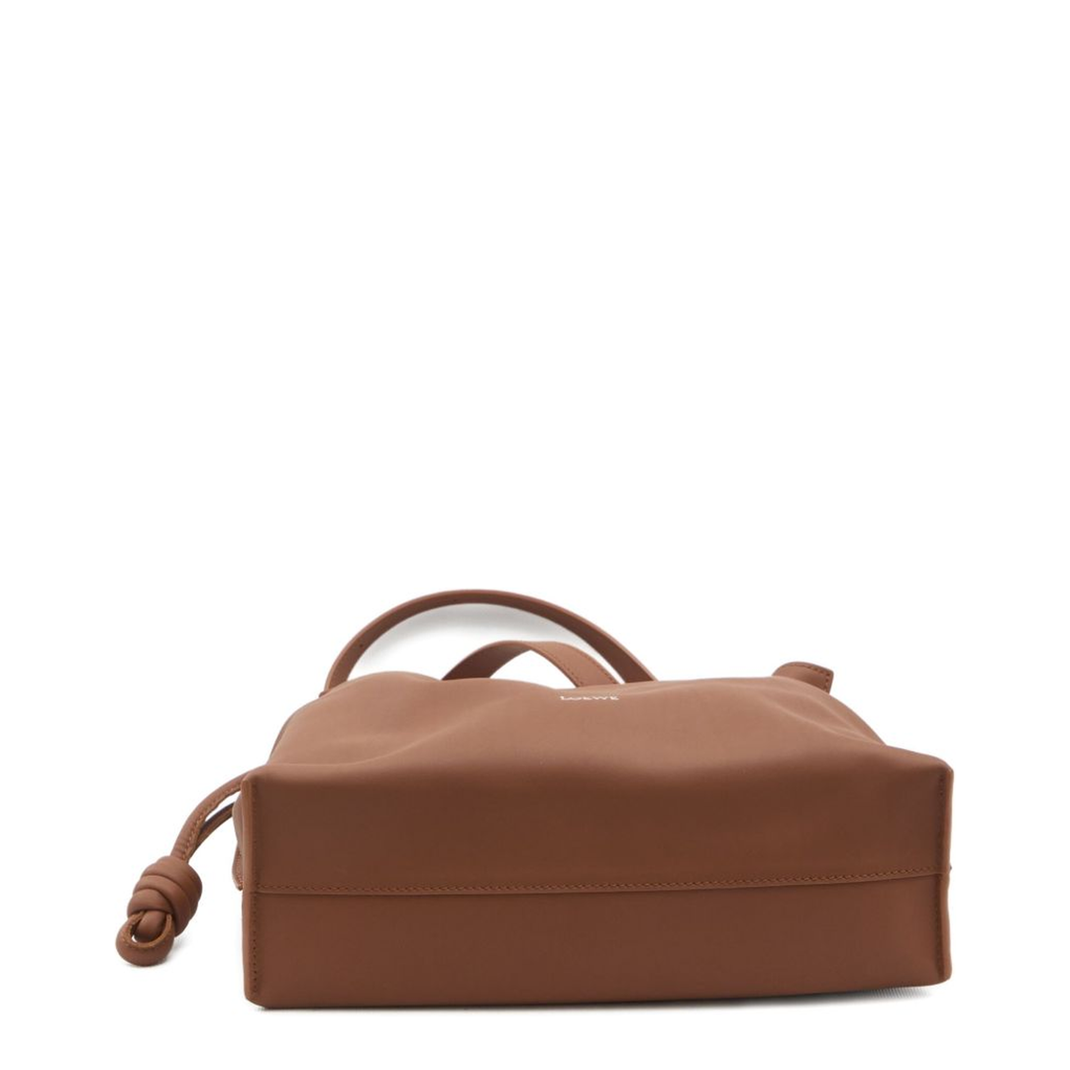 Flamenco Medium Calfskin Clutch Bags - Squirrel