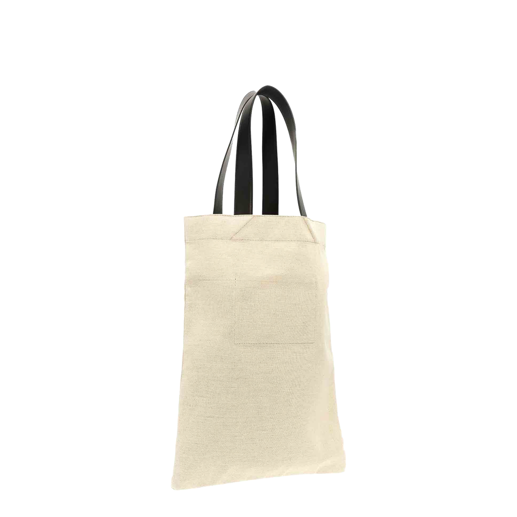 Flat Shopper Large Canvas Shopping Bag