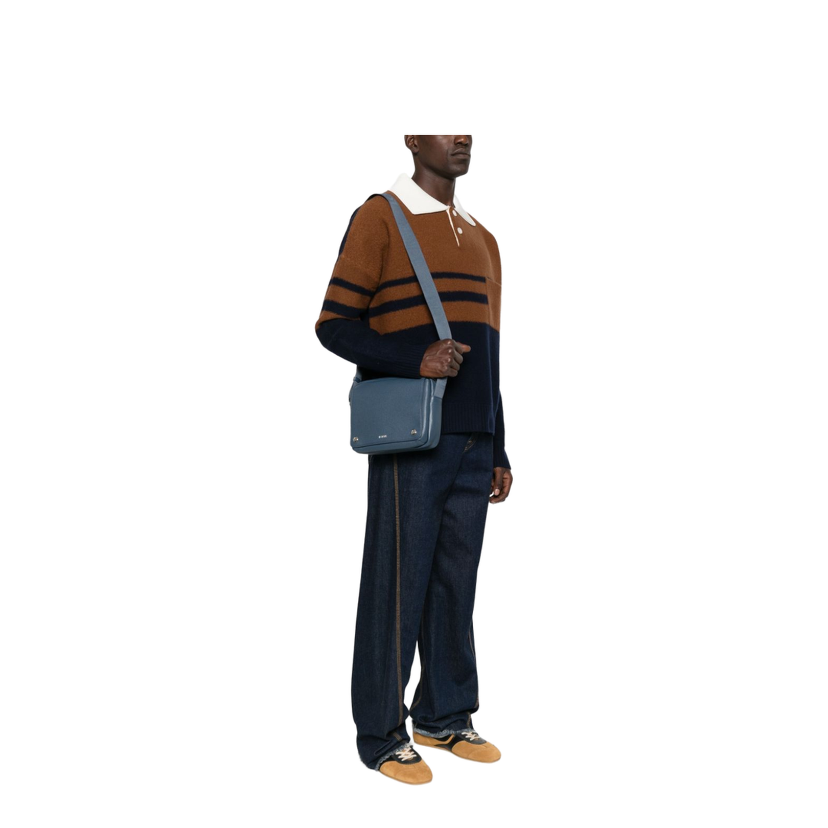 Medium Pebble Messenger Bag