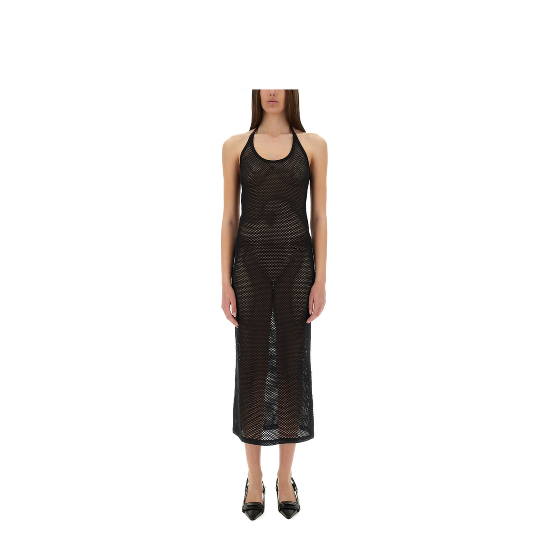 Holistic Mesh Long Dress