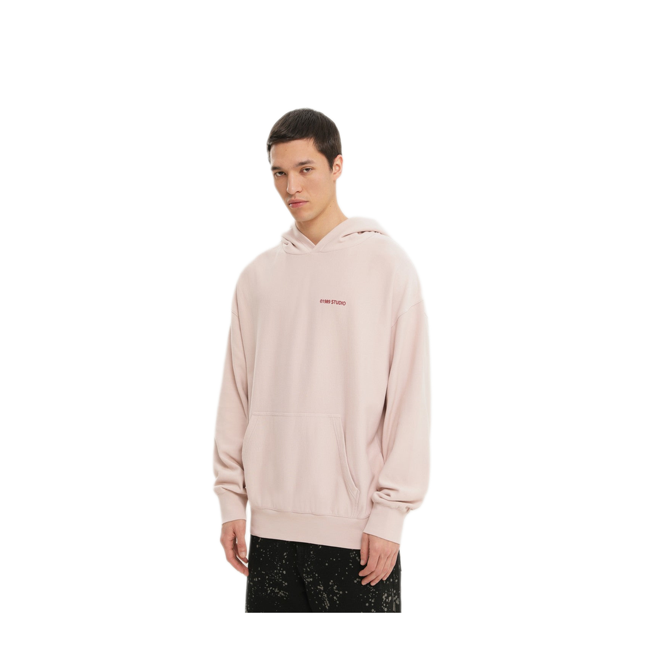 MAYFEYR - 1989 STUDIO - Hooded Sweatshirt In My Dreams Pink - F04MMC007FLE0015300
