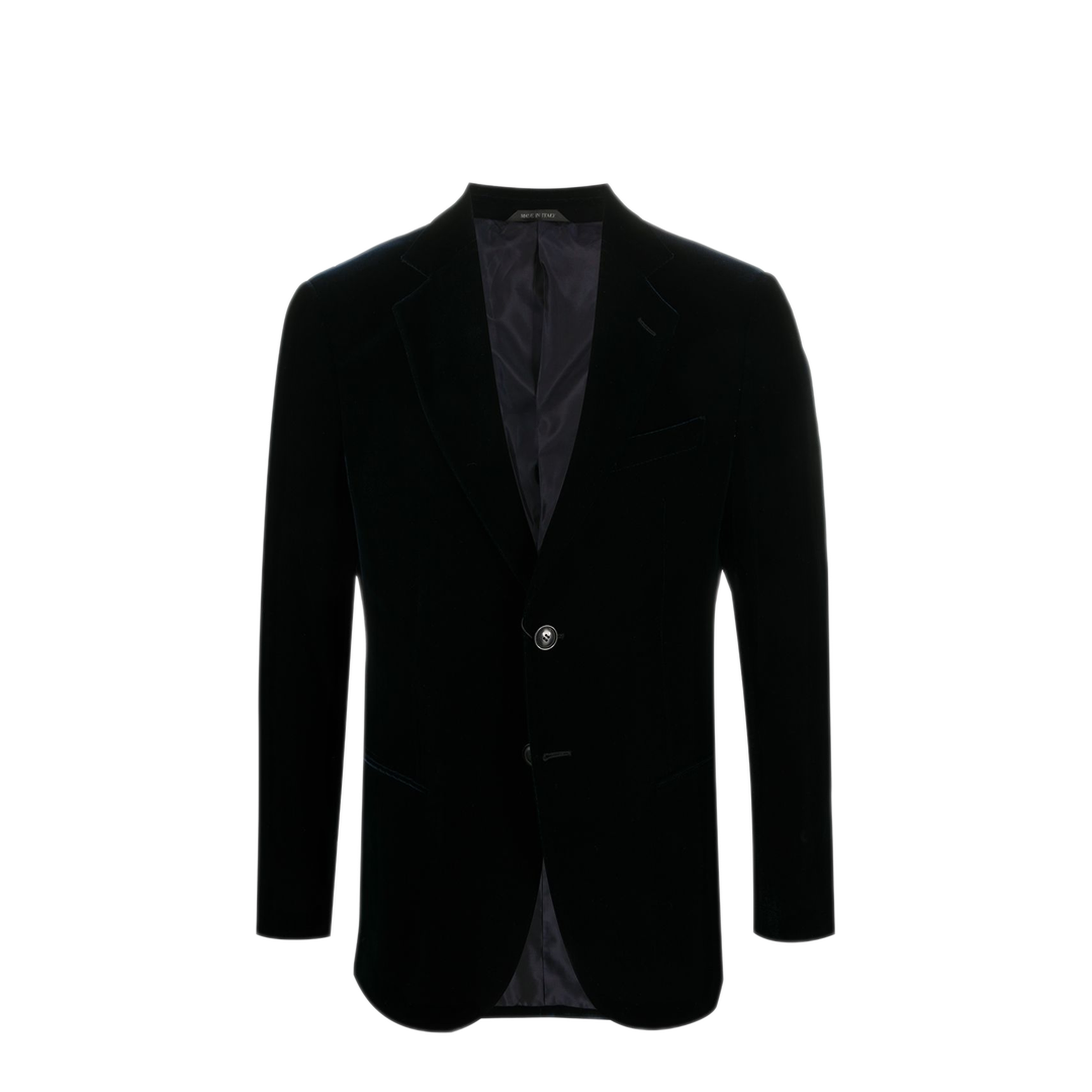 MAYFEYR - Giorgio Armani - Velvet Single Breasted Blazer Jacket - 9CGGG0AWT0025UBUV
