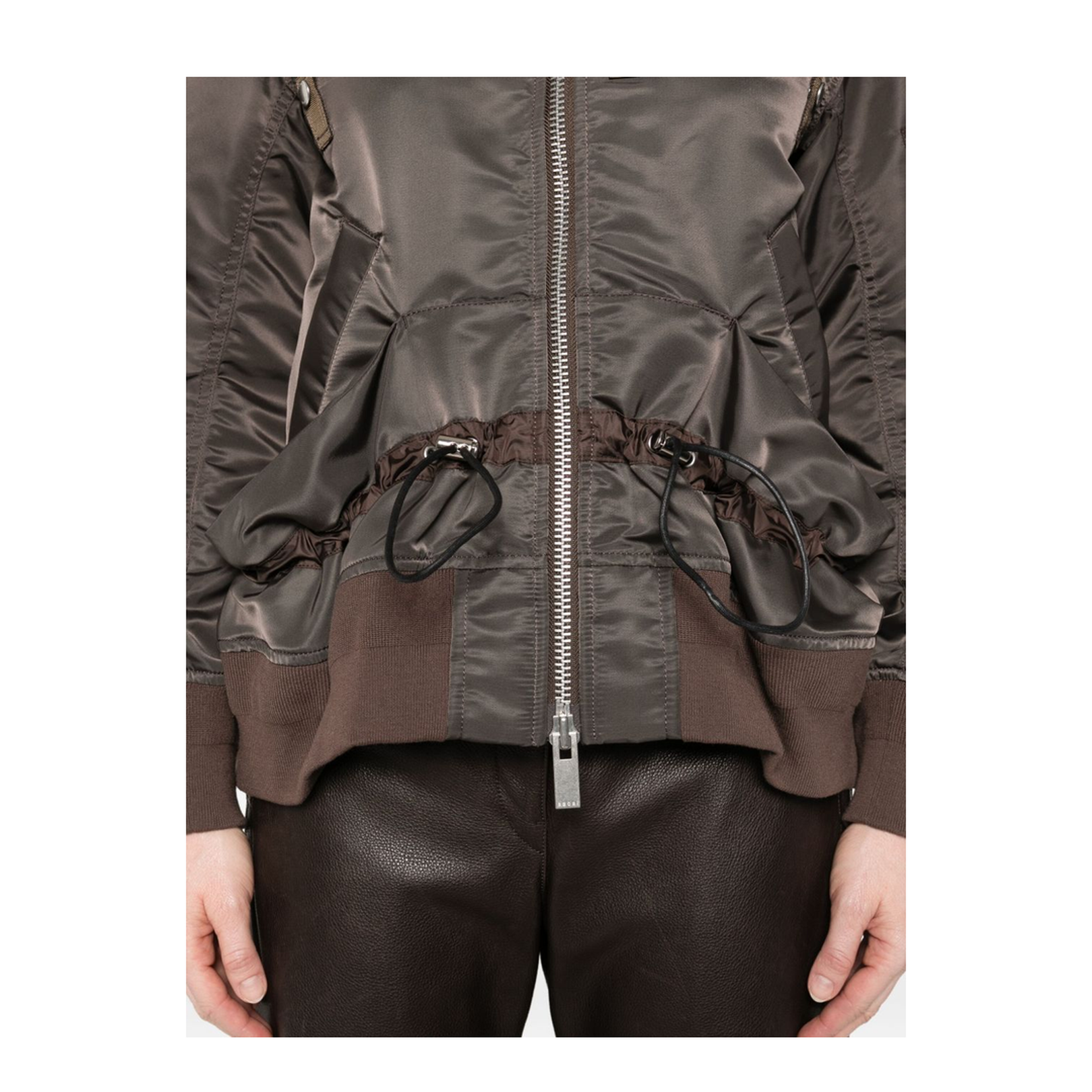 Nylon Bomber Jacket