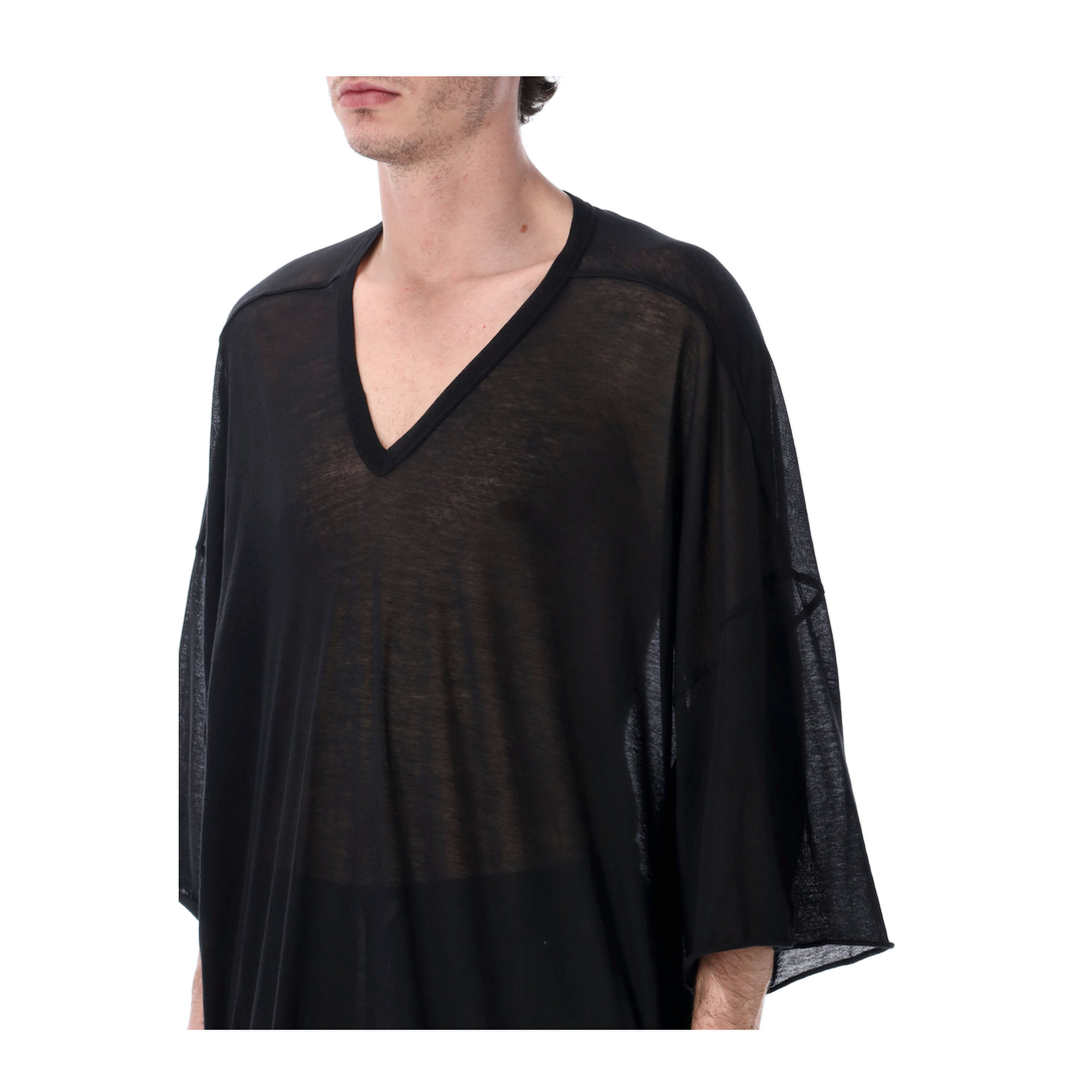 MAYFEYR - Rick Owens - T-Shirts And Polos Black - RR01F2279UC09