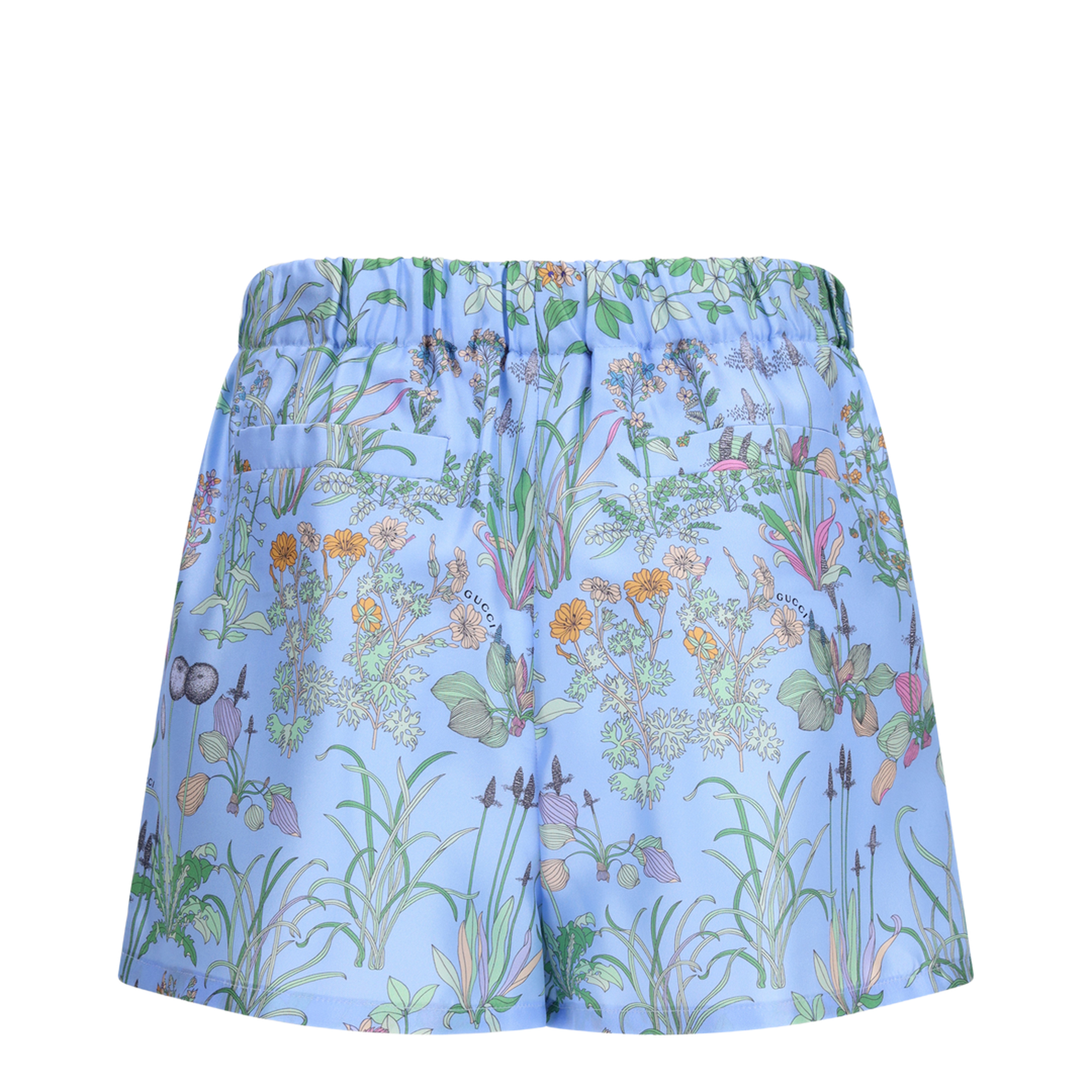 MAYFEYR - Gucci - Printed Silk Twill Shorts - 856120ZAULE