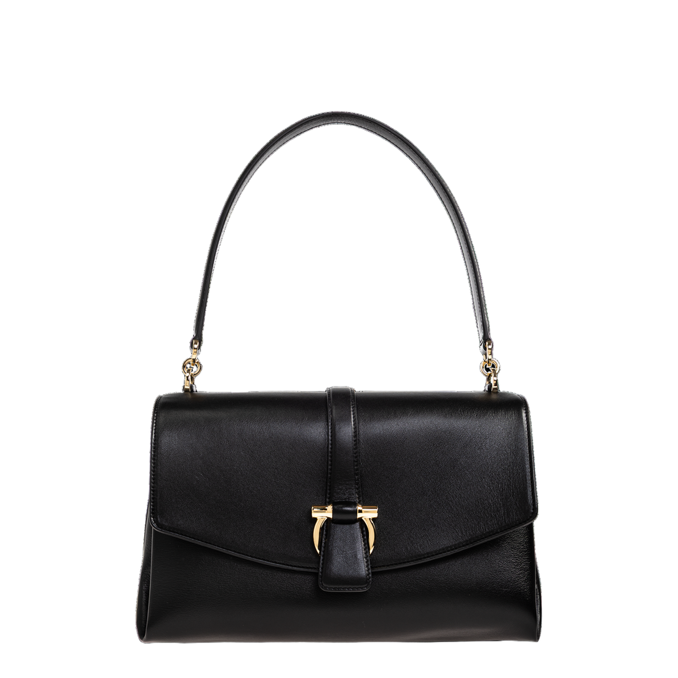 Leather shoulder bag