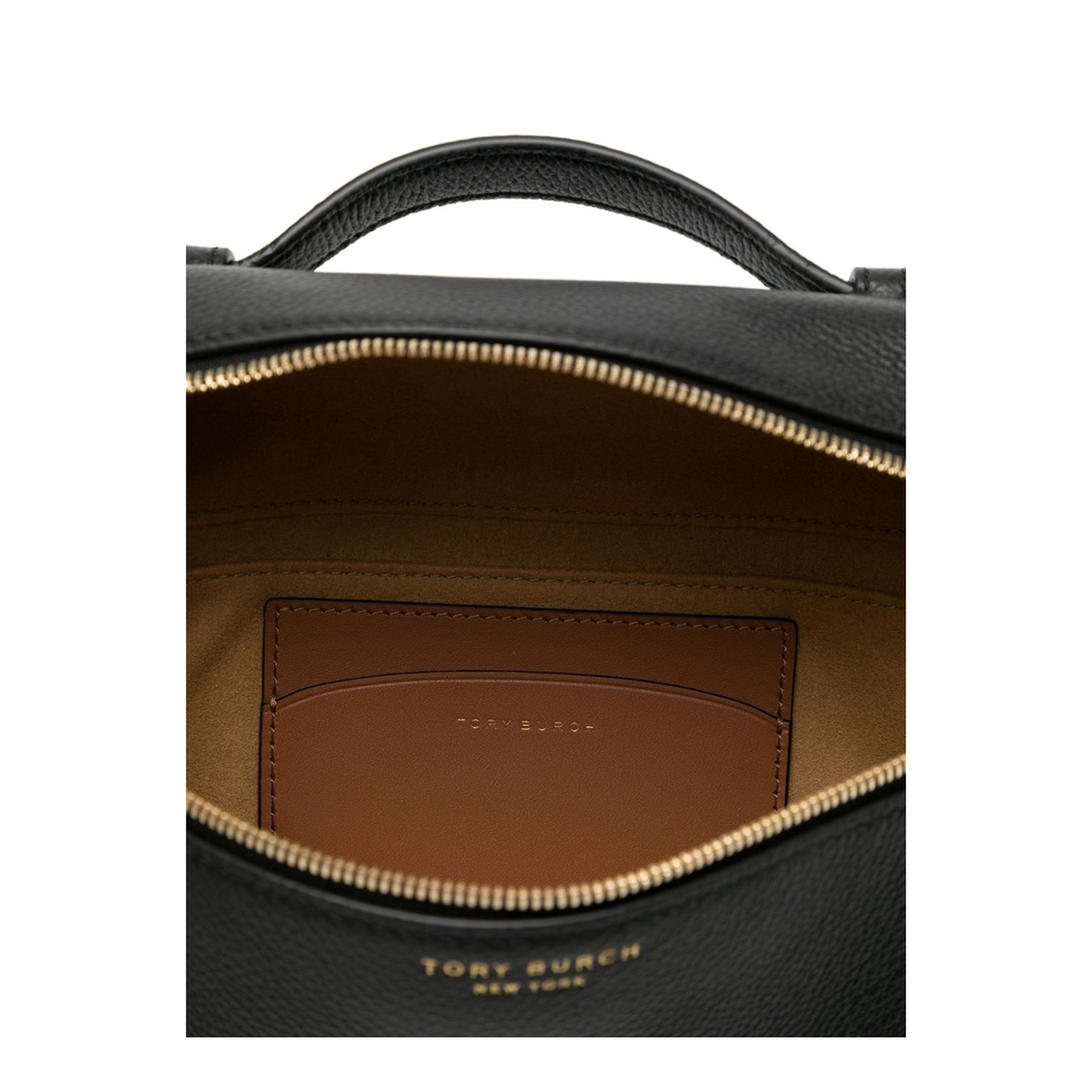 Romy Slim Top Handle Bag - Black